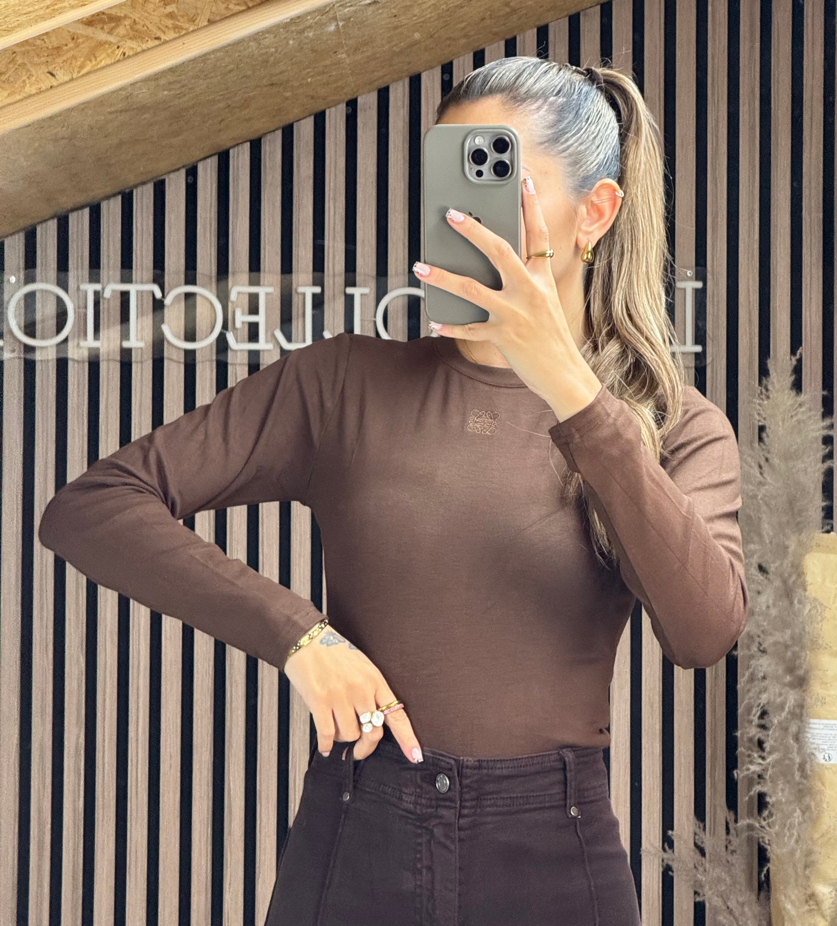 Pull inspi Loewe Marron