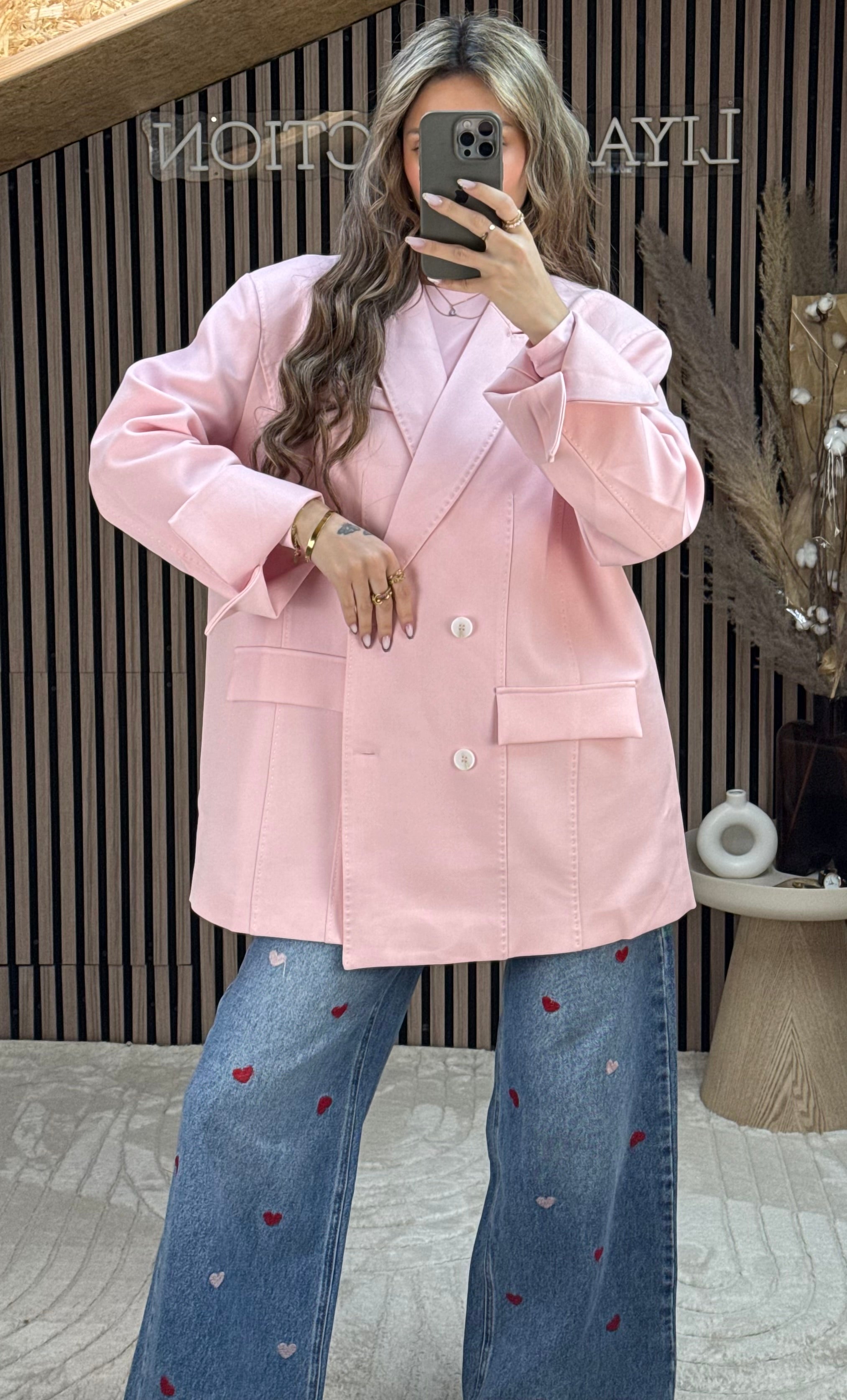 Blazer Rose  « Haute Qualité »