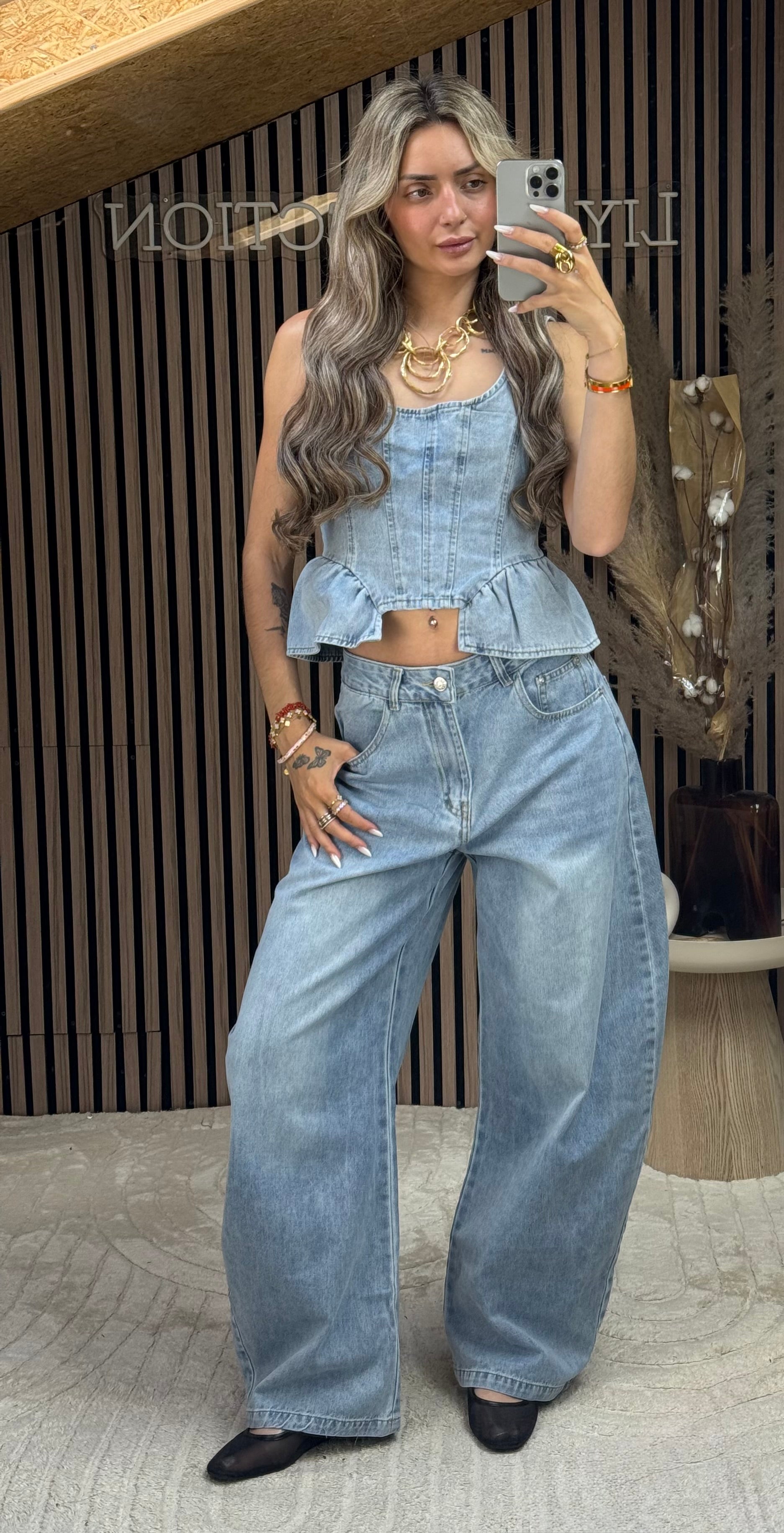 Ensemble Malia bleu
