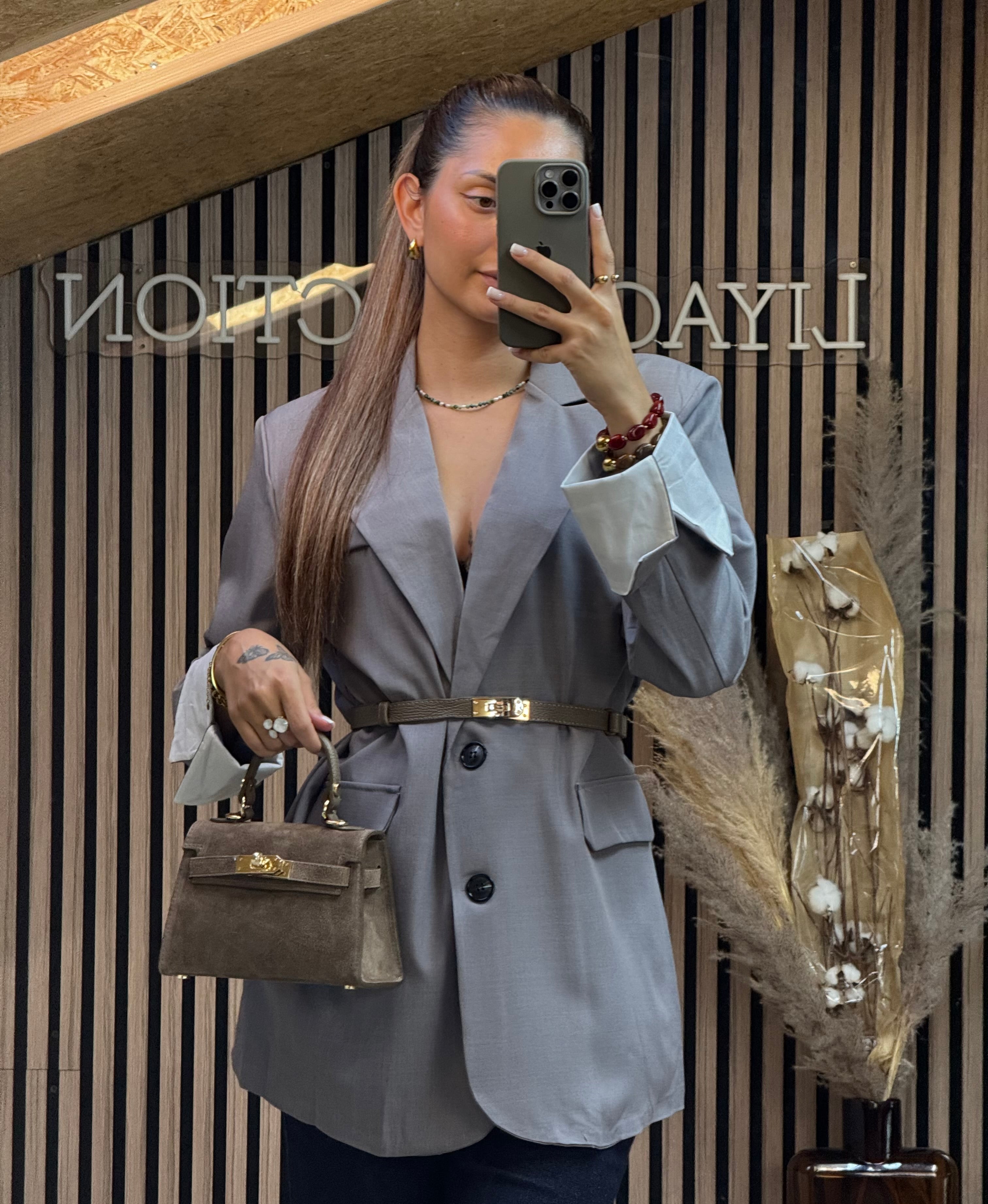 Blazer Kera Gris
