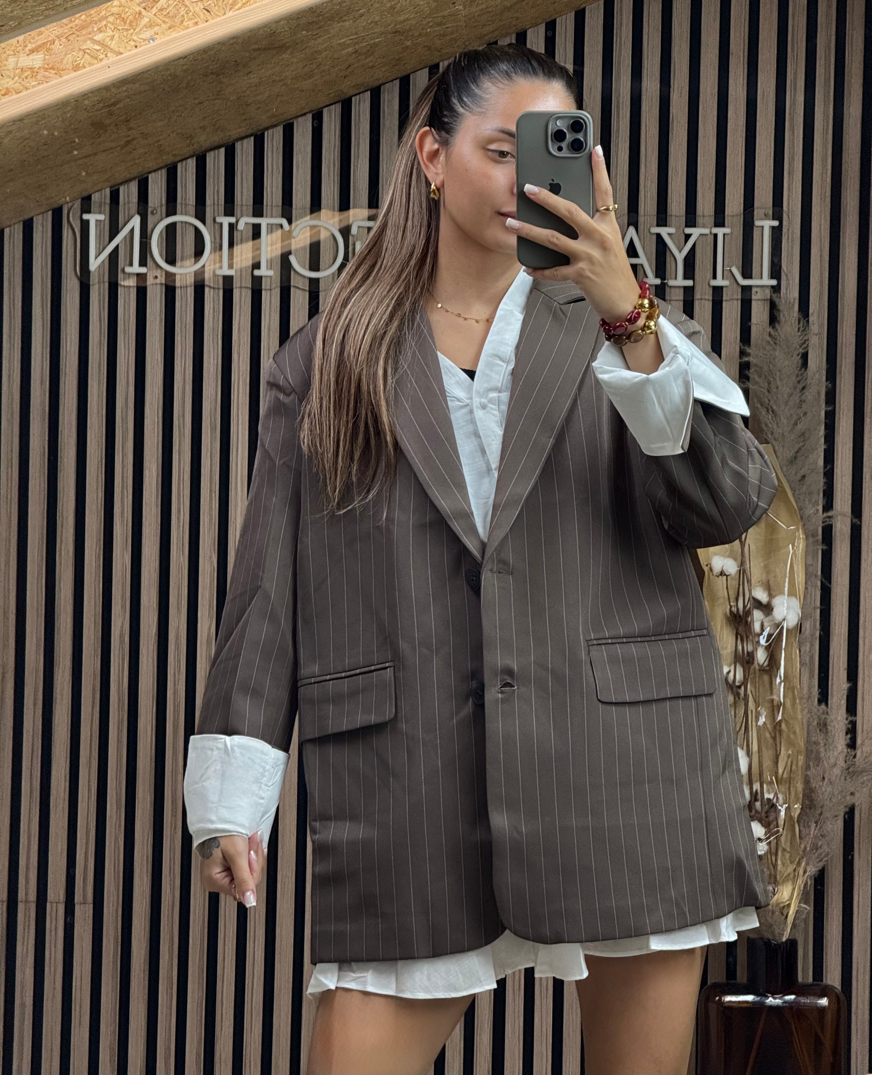 Blazer Kera Marron « Haute Qualité »