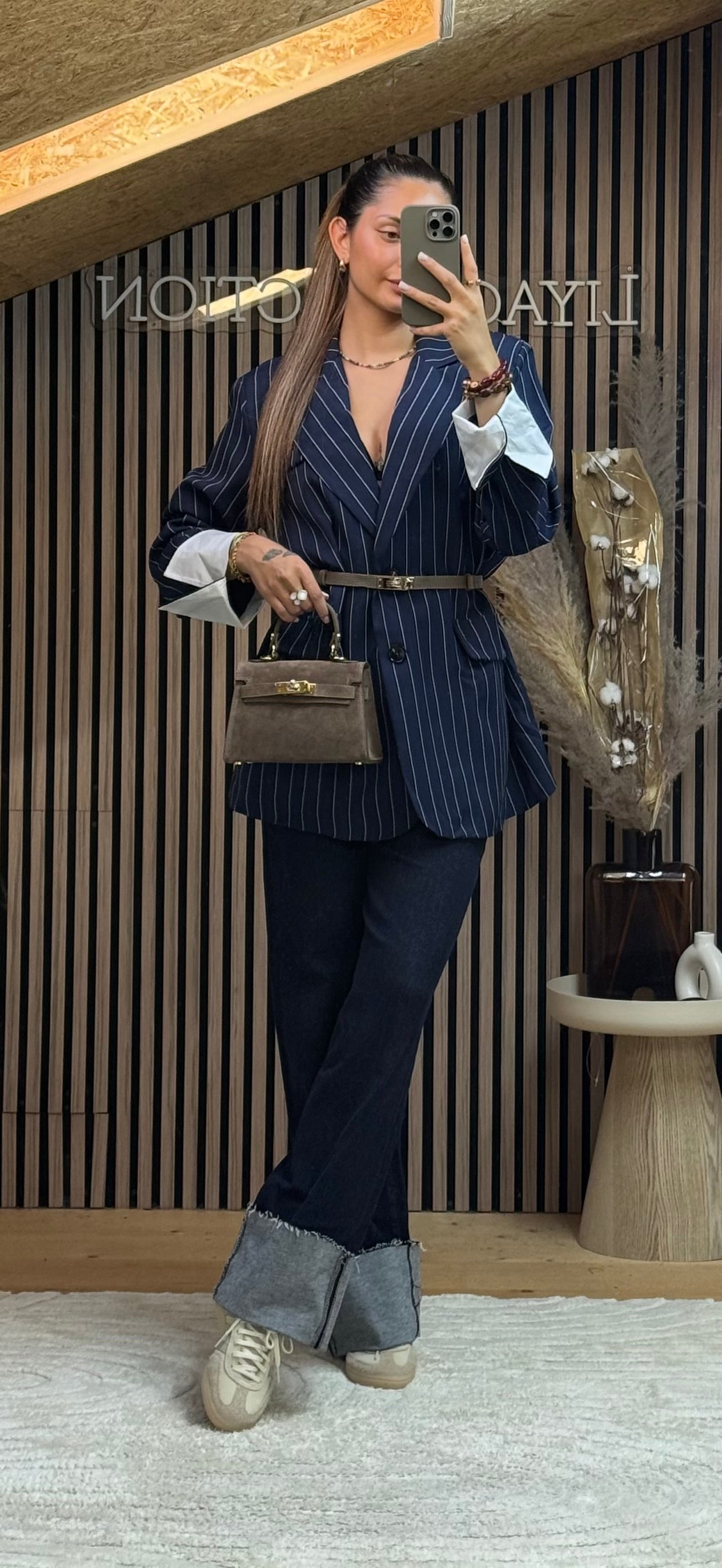 Blazer Kera Bleu Marine