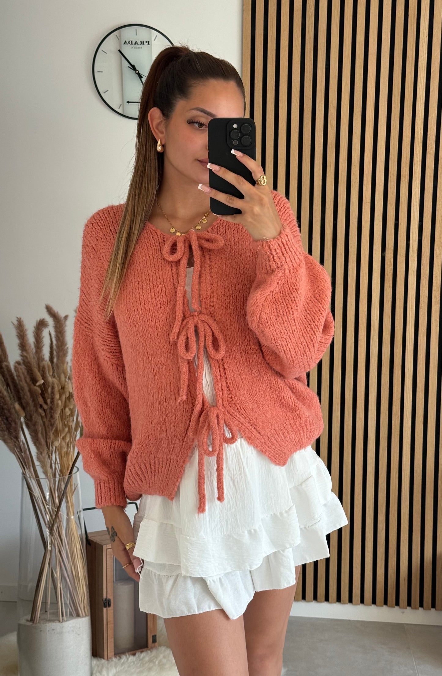 Pull Loreva Vieux Rose