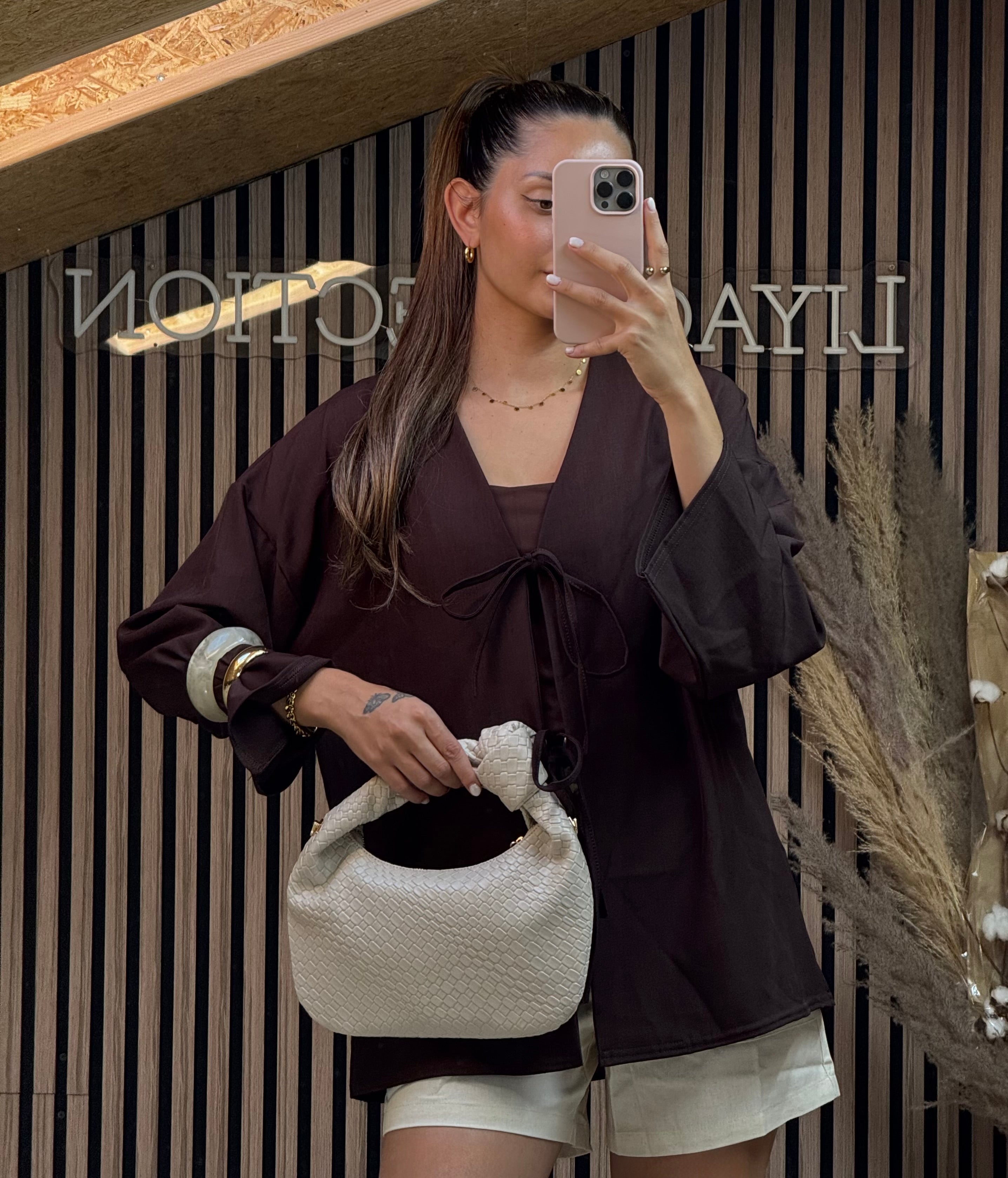 Gilet Mia Marron