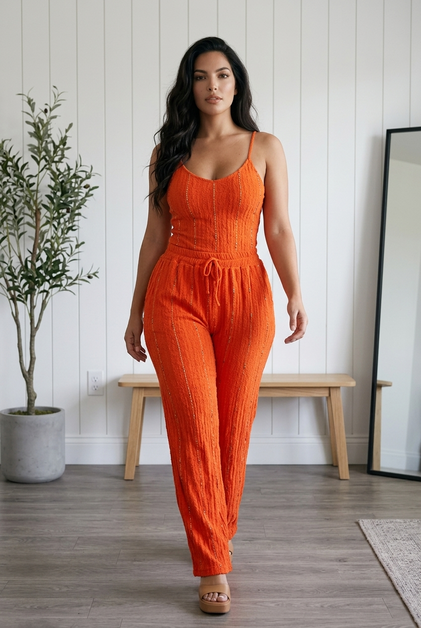Pantalon gaz de coton détail