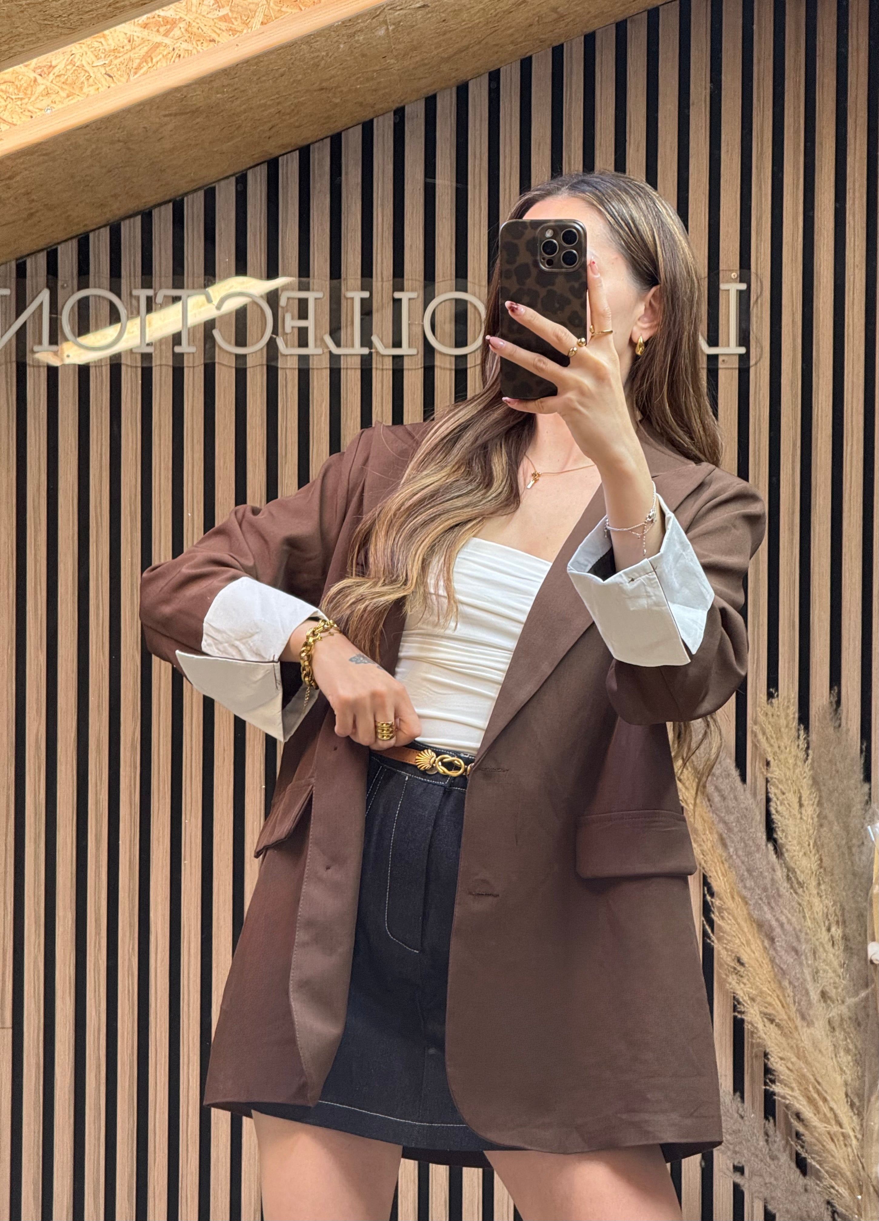 Blazer Kera Marron