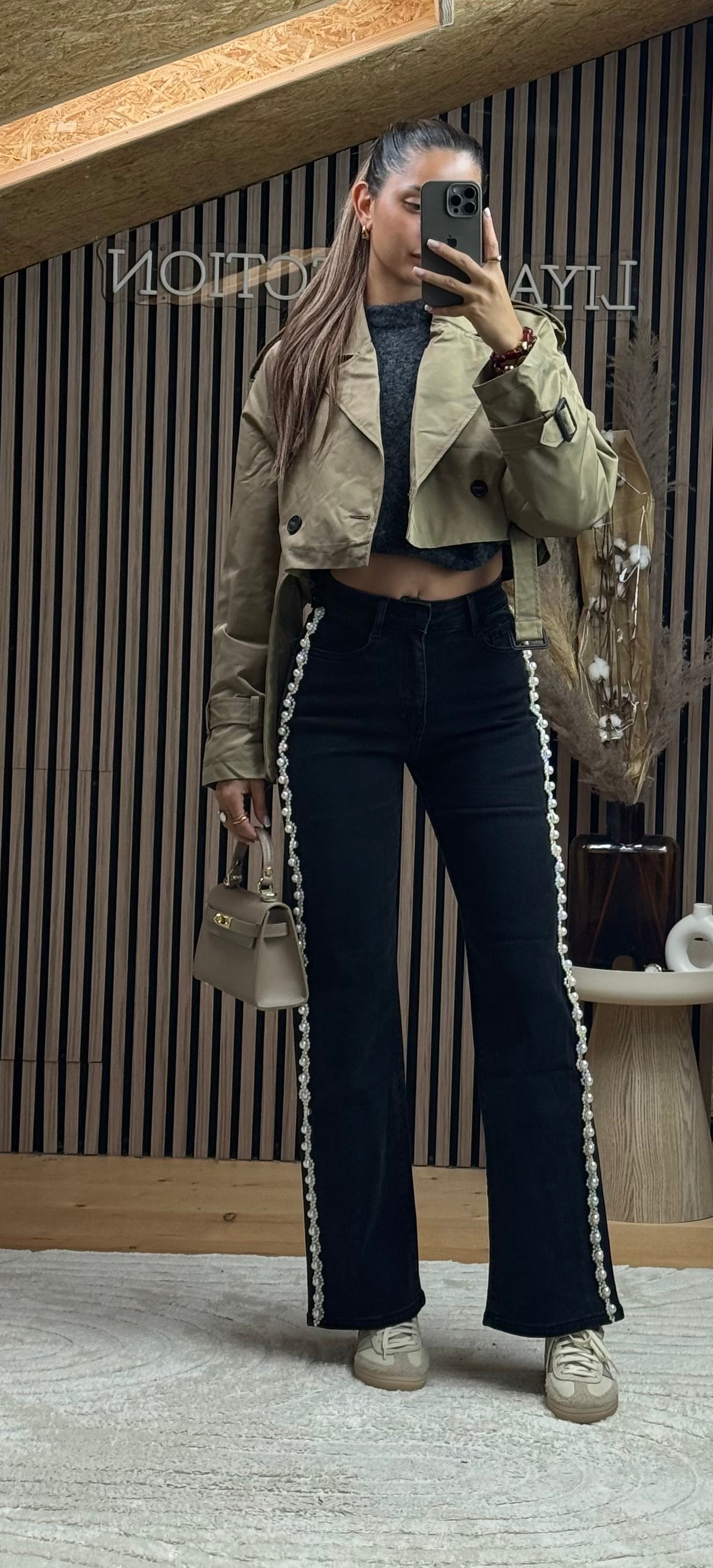 Pantalon Inspi Sandro Noir
