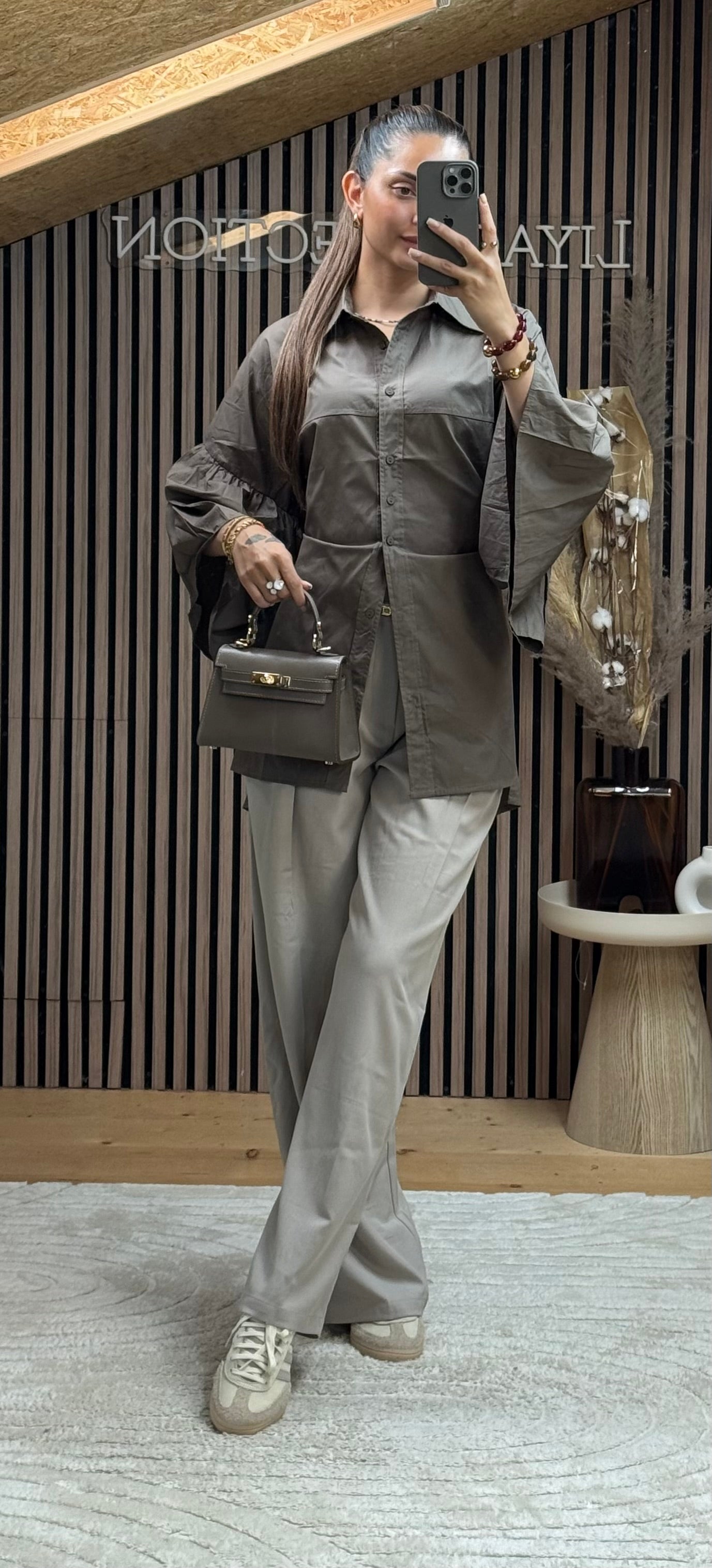 Chemise Jana Taupe