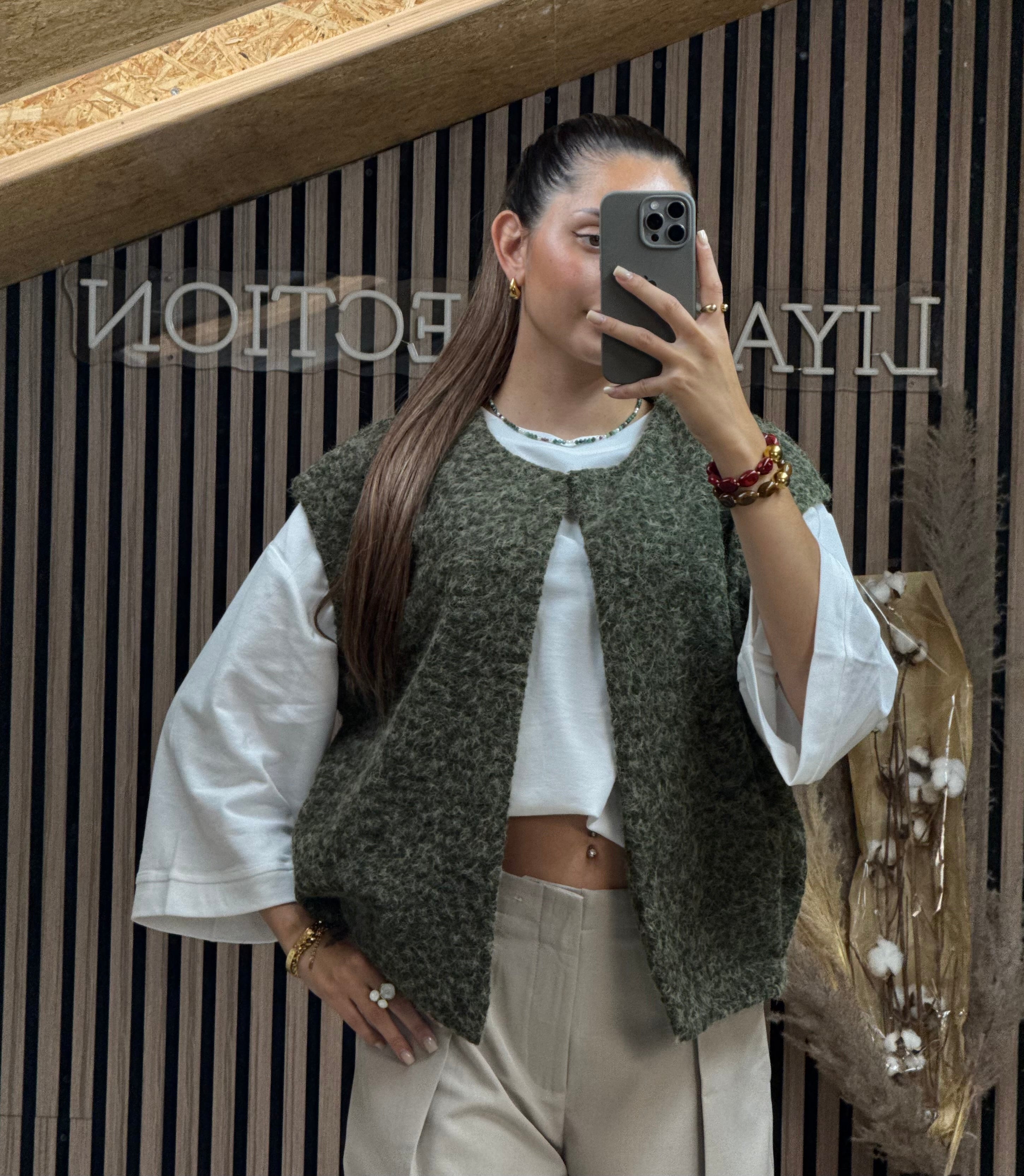 Gilet Wasley Kaki