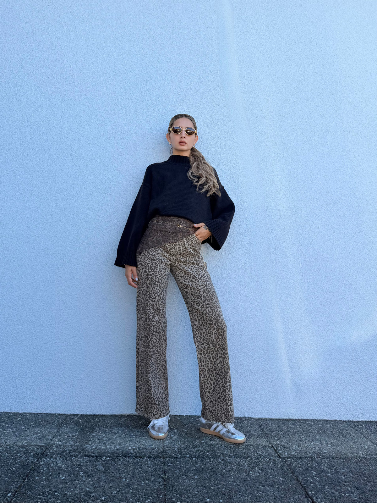 Pull Elenza Marron