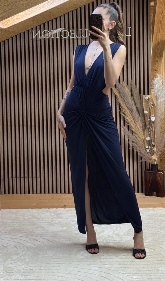 Robe Aurélie Bleu Marine