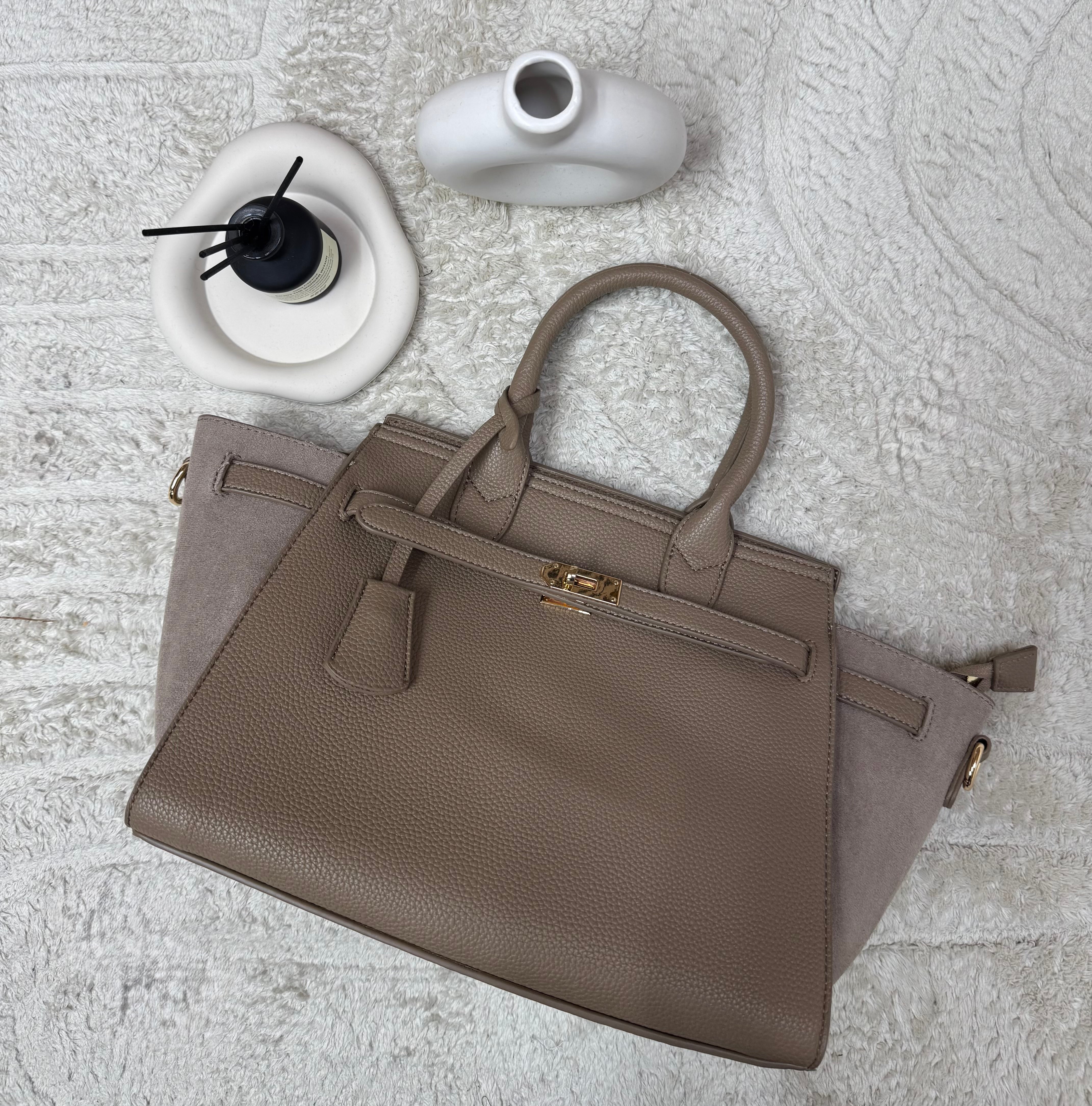 Sac inspi H Grand Taupe