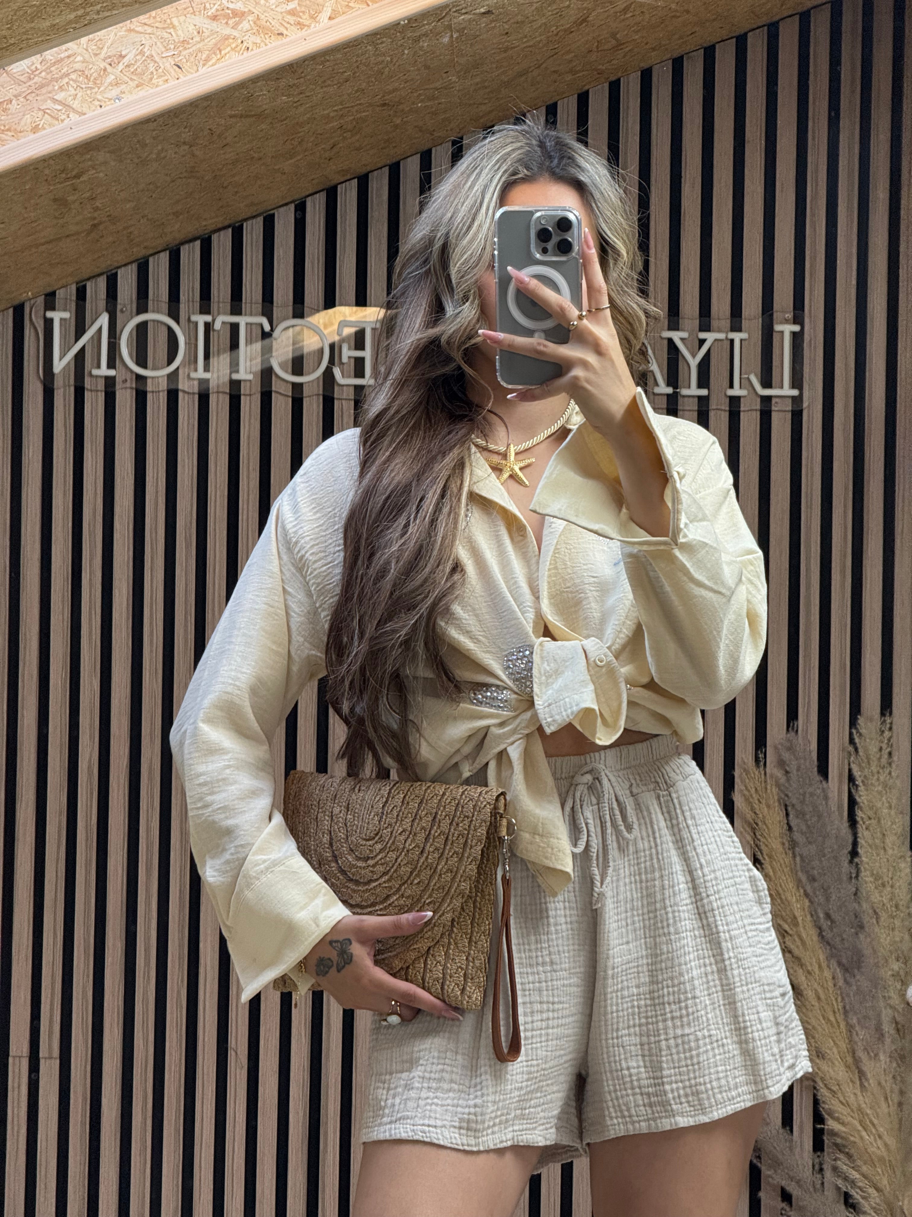 Chemise Elina Écru