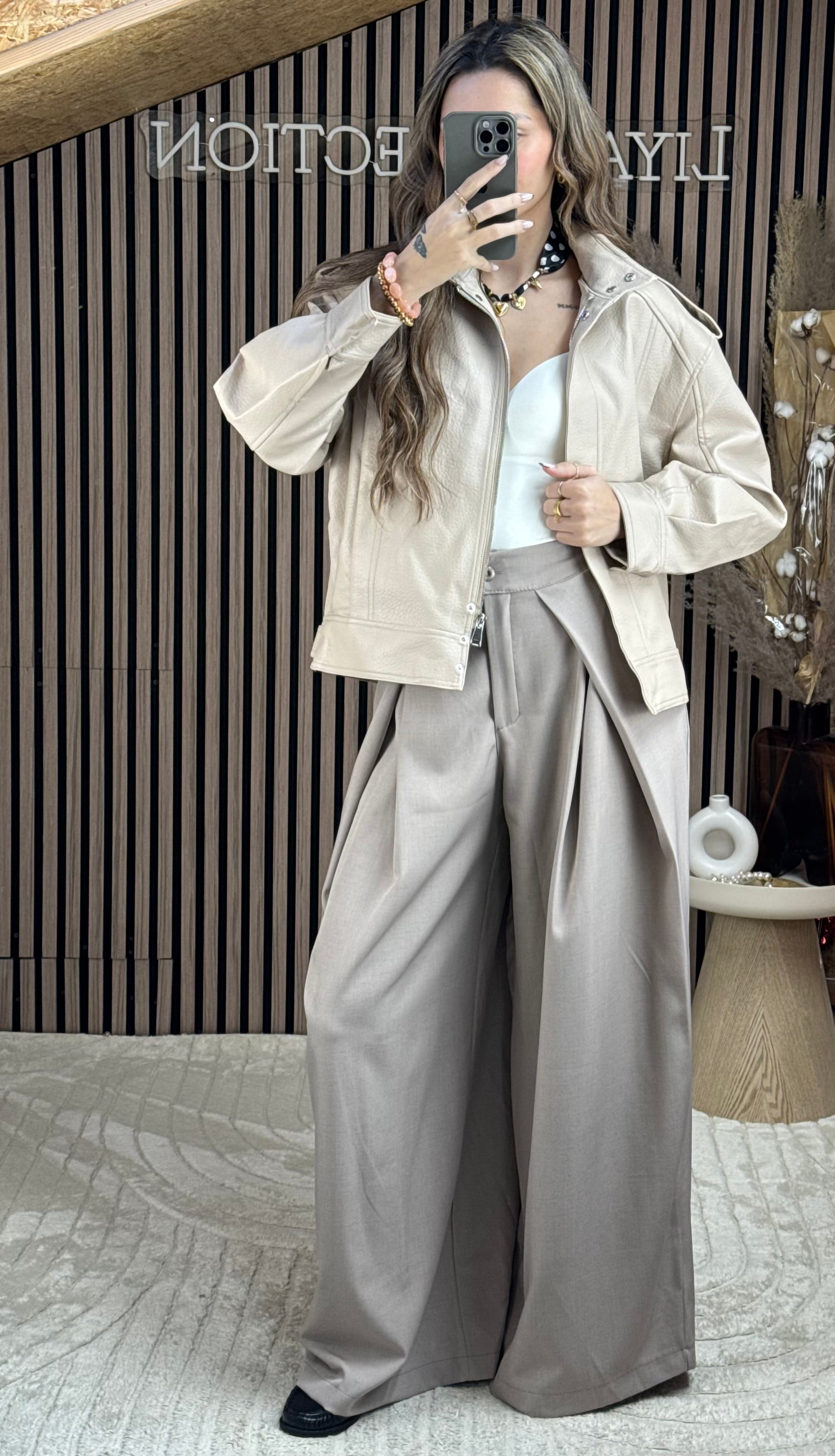 Veste Valentine Écru
