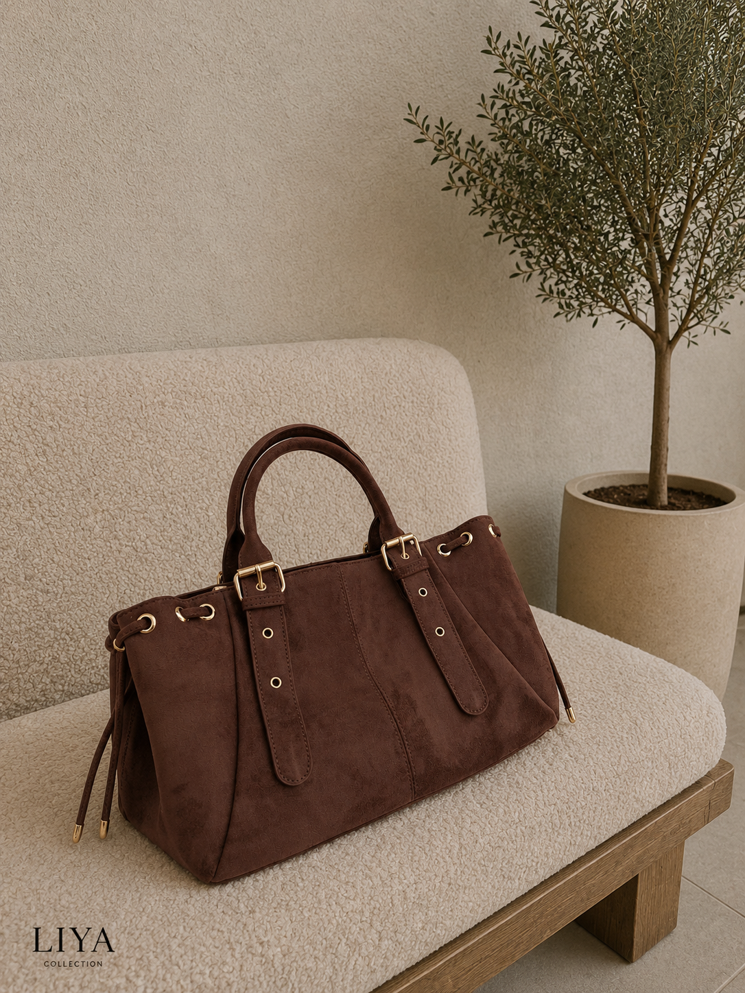 Sac mini Caleyna Chocolat