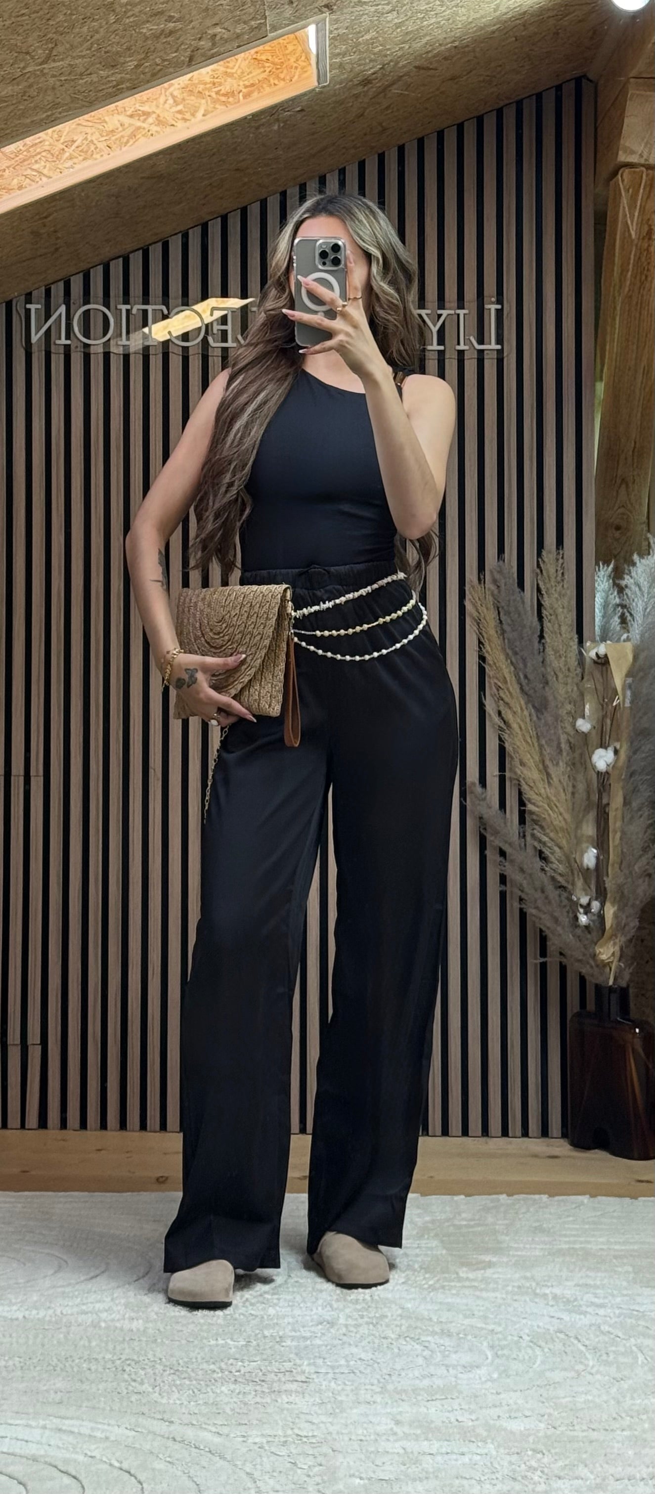 Pantalon Satin