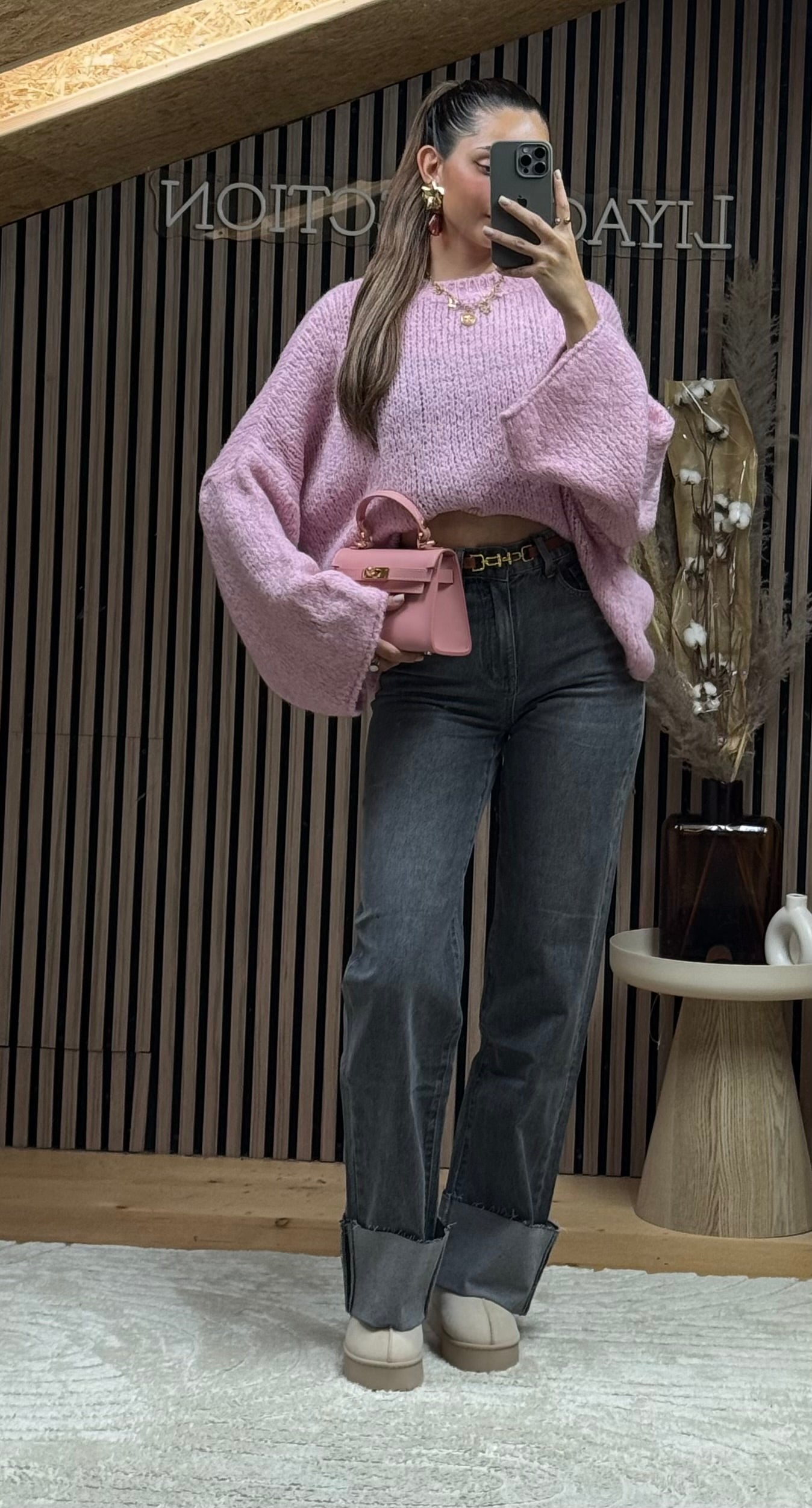 Pull Lénia Rose