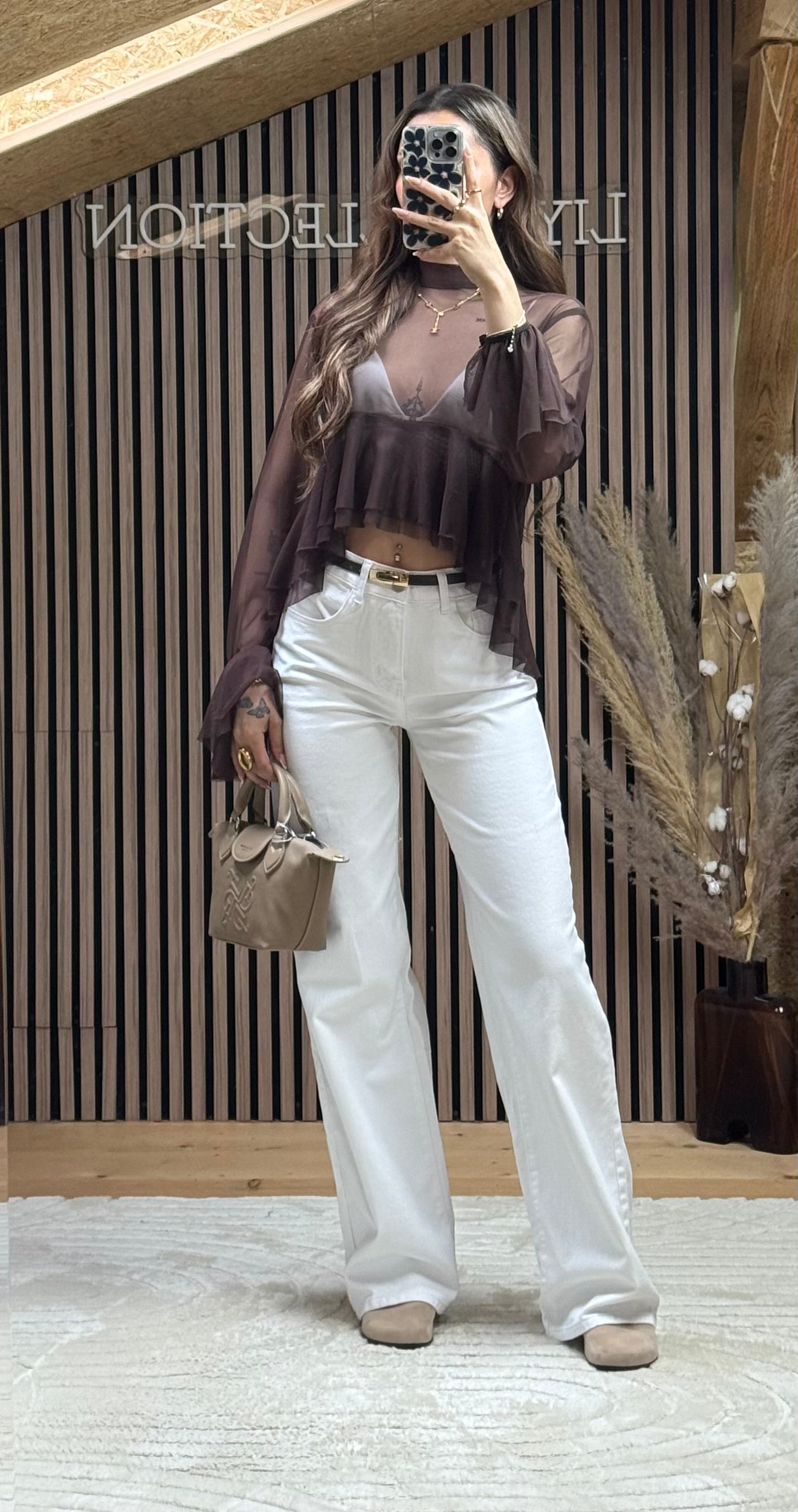 Blouse Mariela Marron