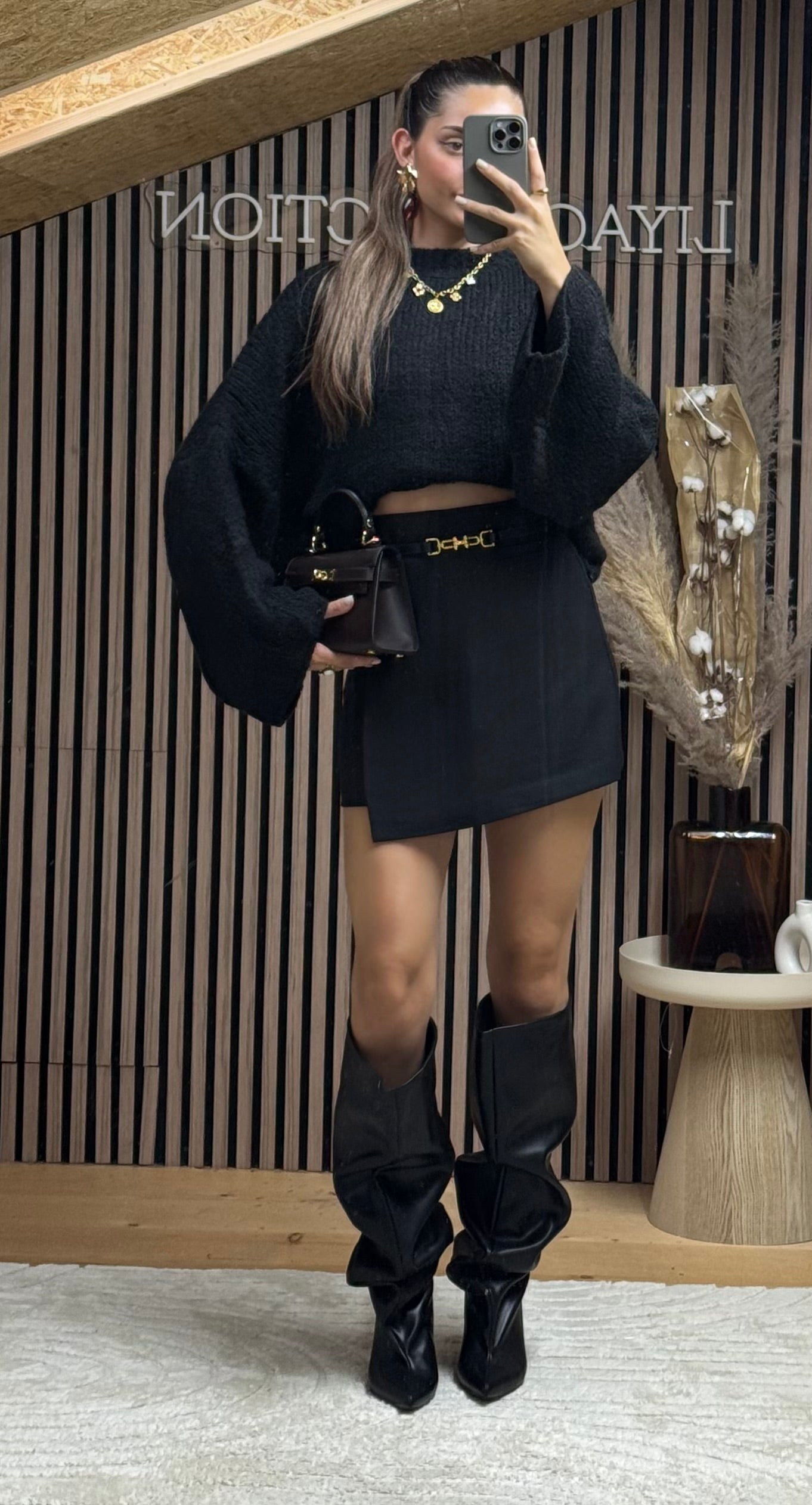 Pull Lénia Noir