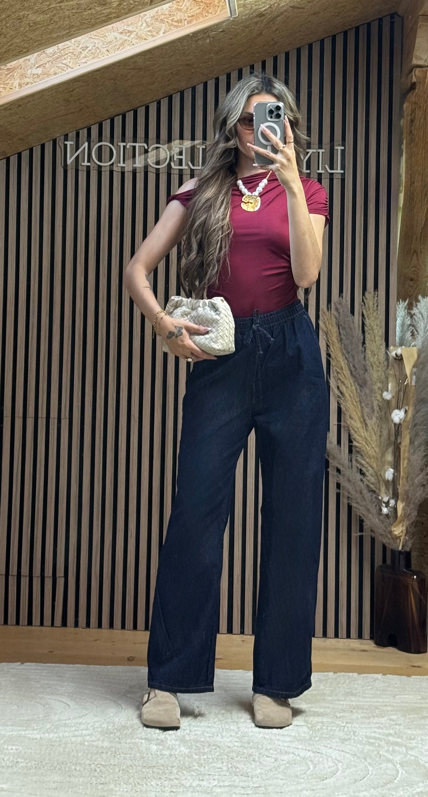 Pantalon Olivia Bleu