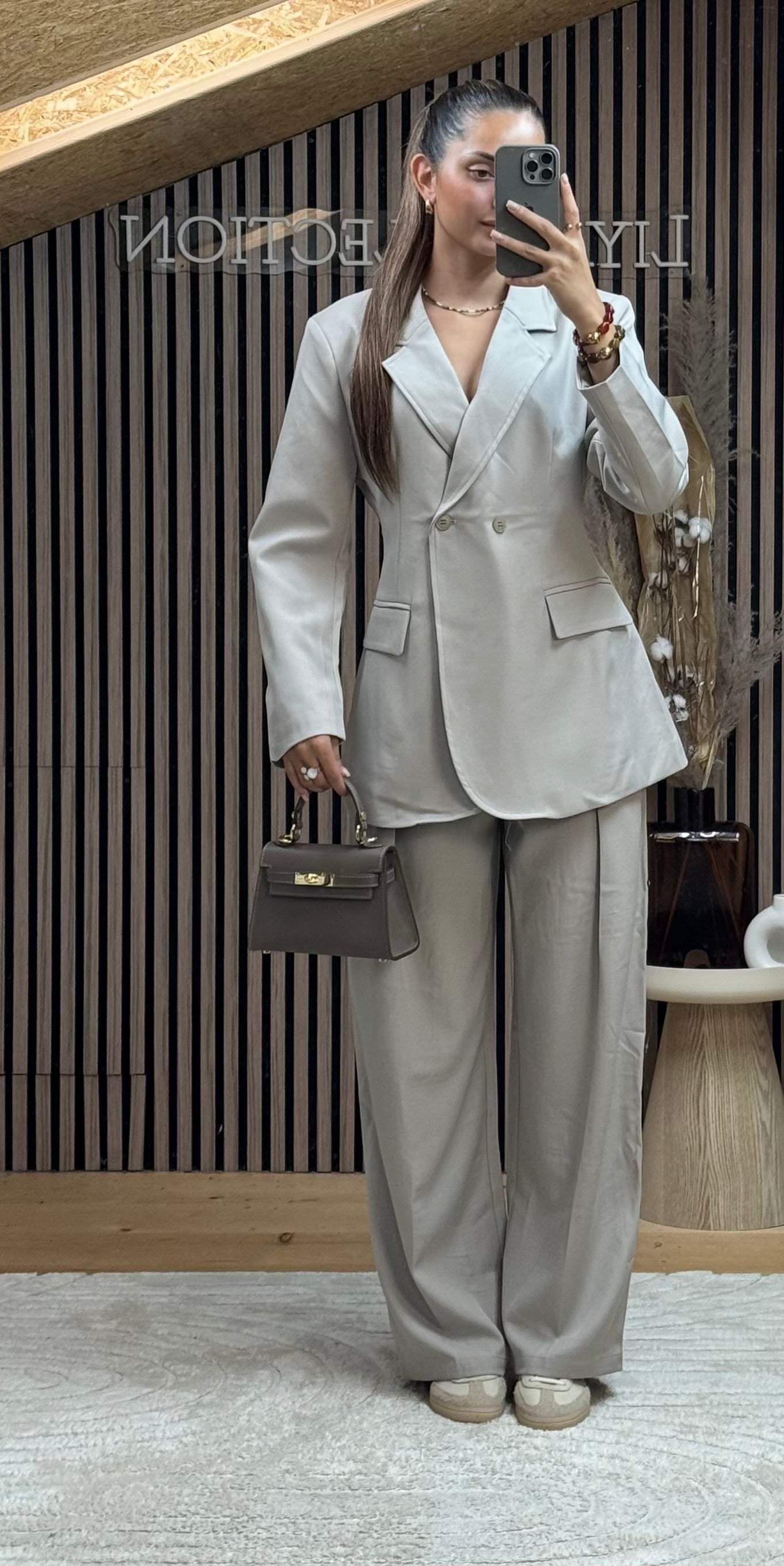 Blazer Coraline Taupe Clair
