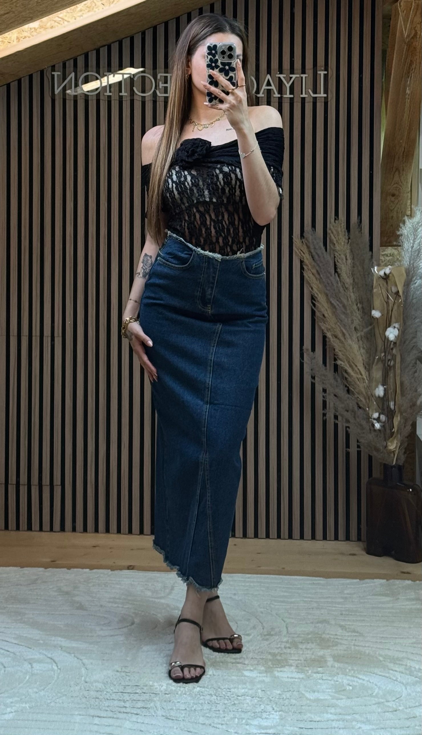 Jupe Longue Jeans