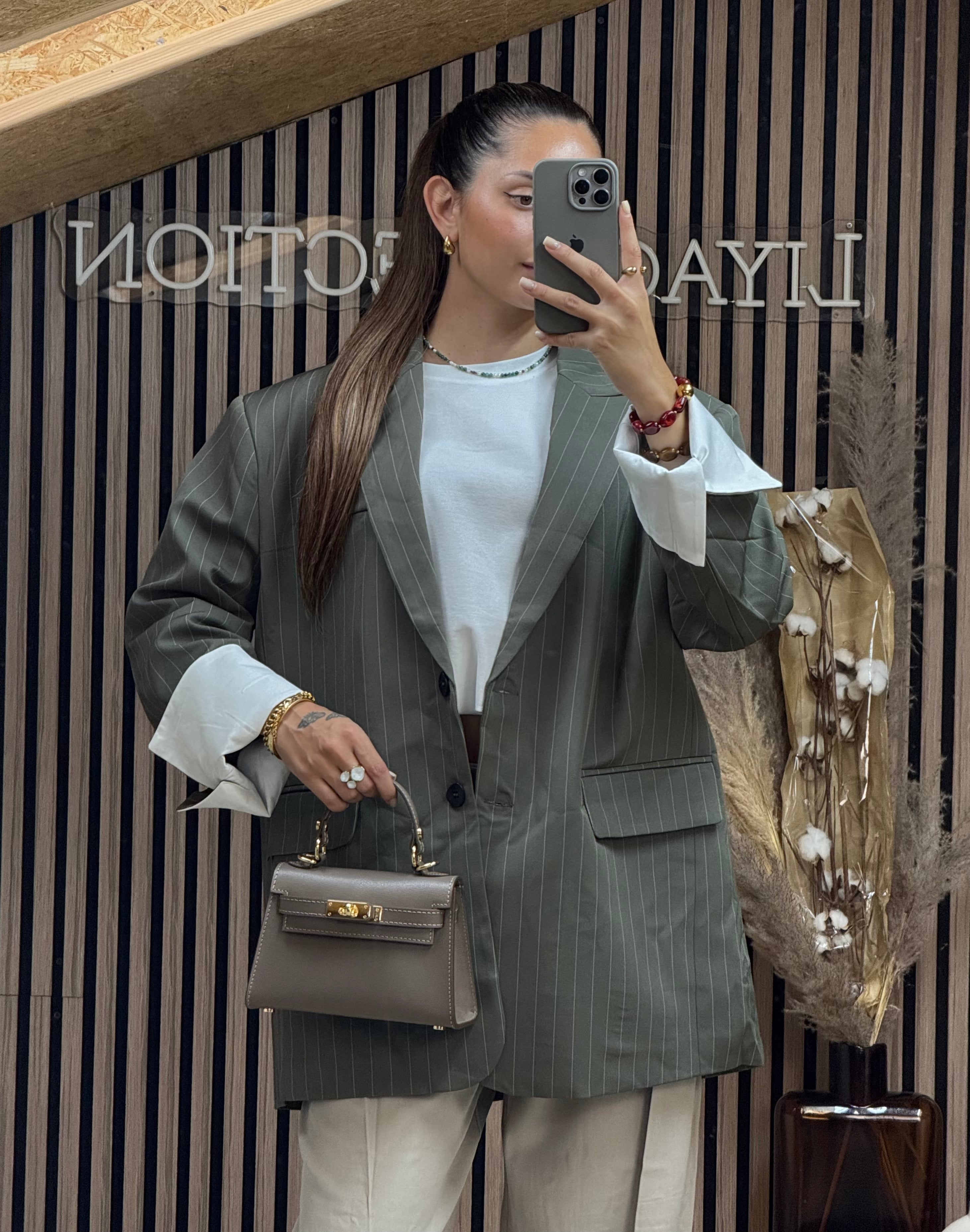 Blazer Kera Kaki « Haute Qualité »