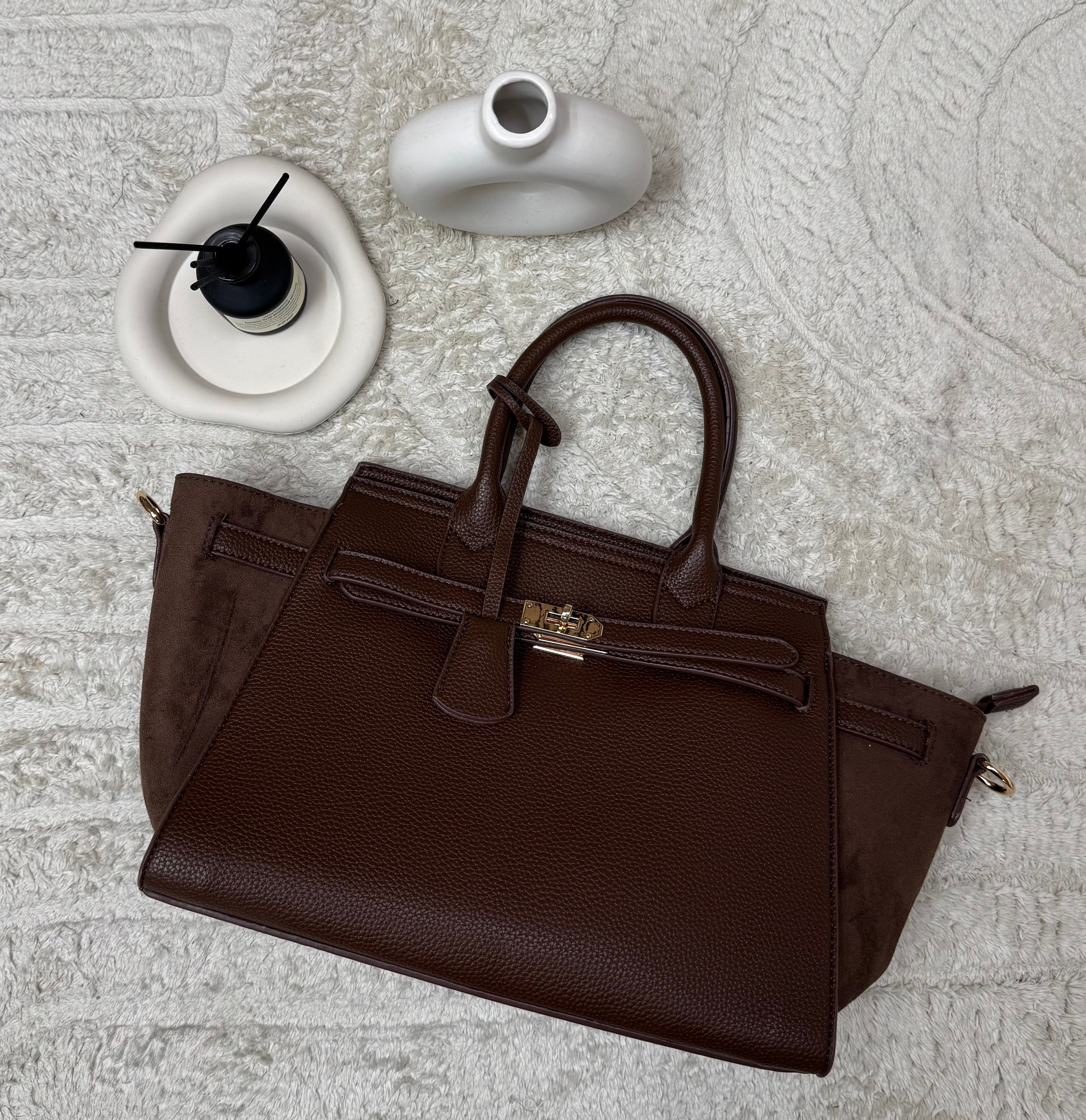 Sac inspi H Grand Marron