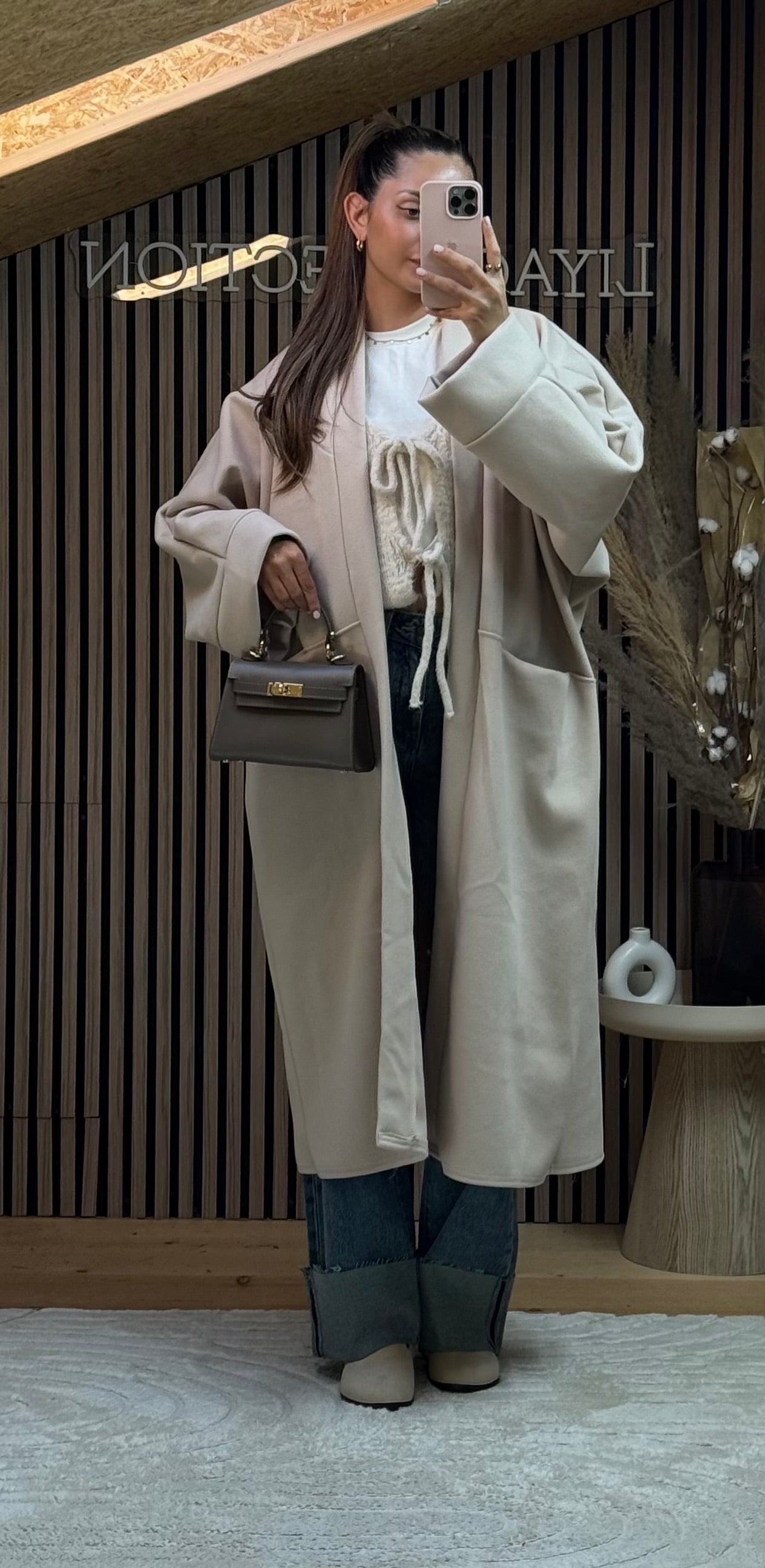 Manteau Mia Écru