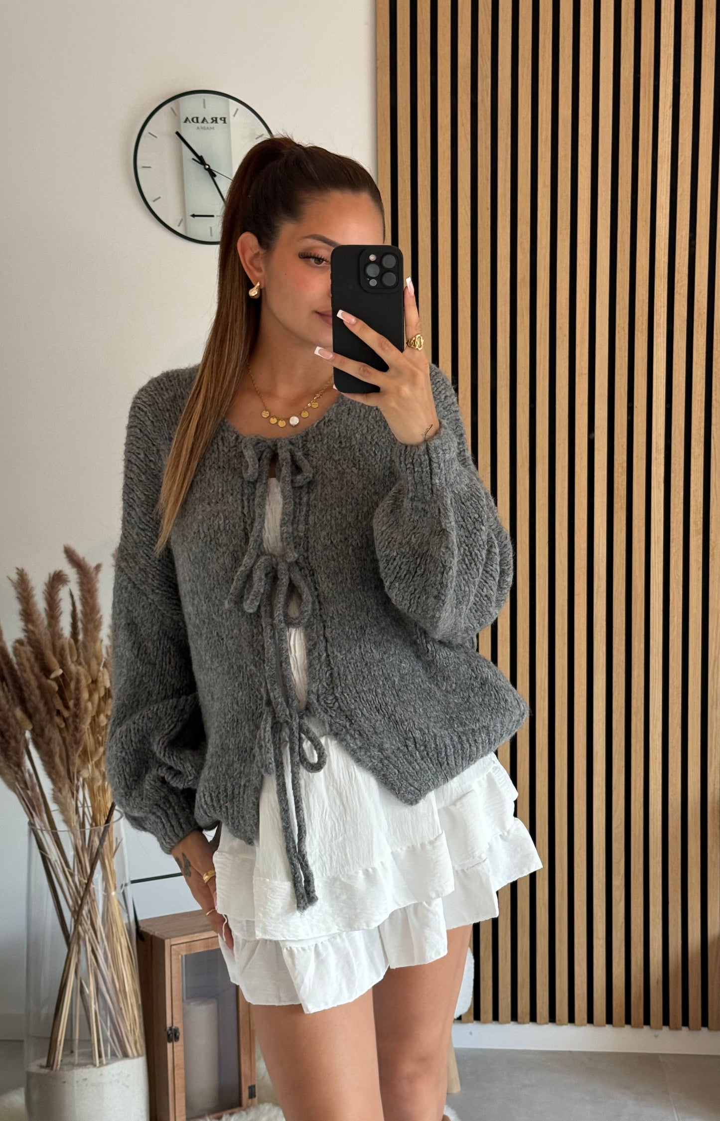 Pull Loreva Gris