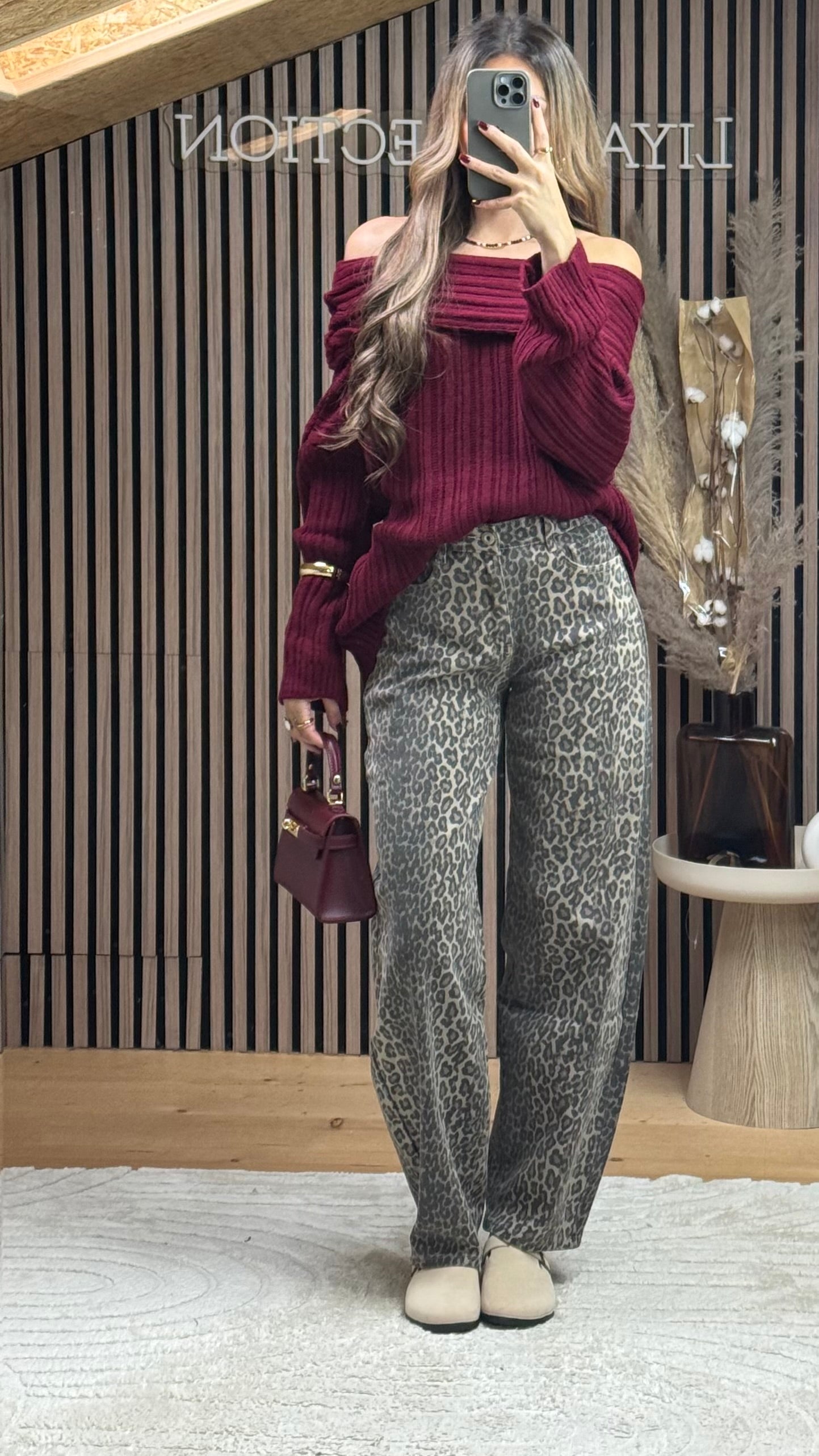 Pantalon Ballon Léopard