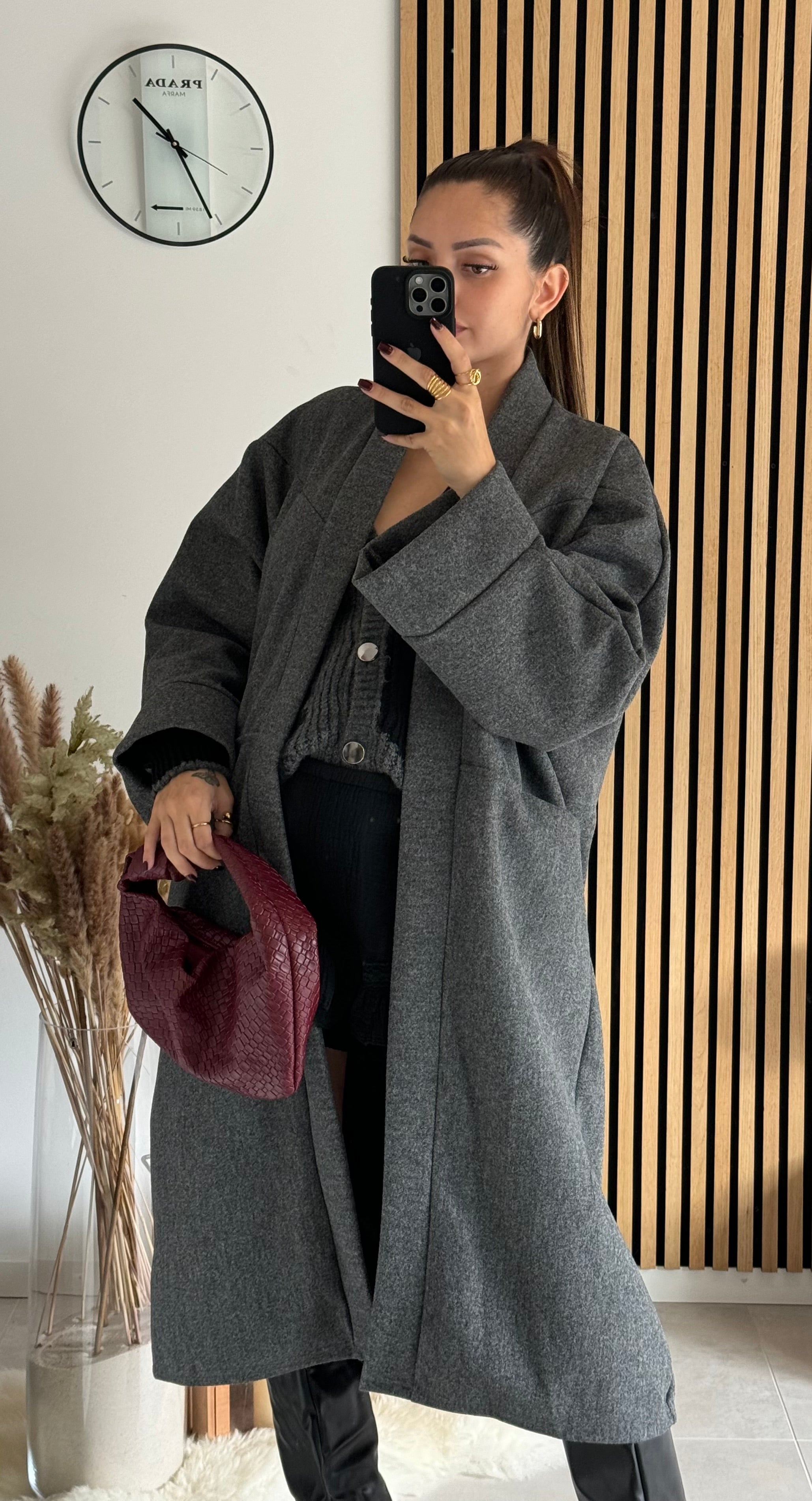 Manteau Mia Gris