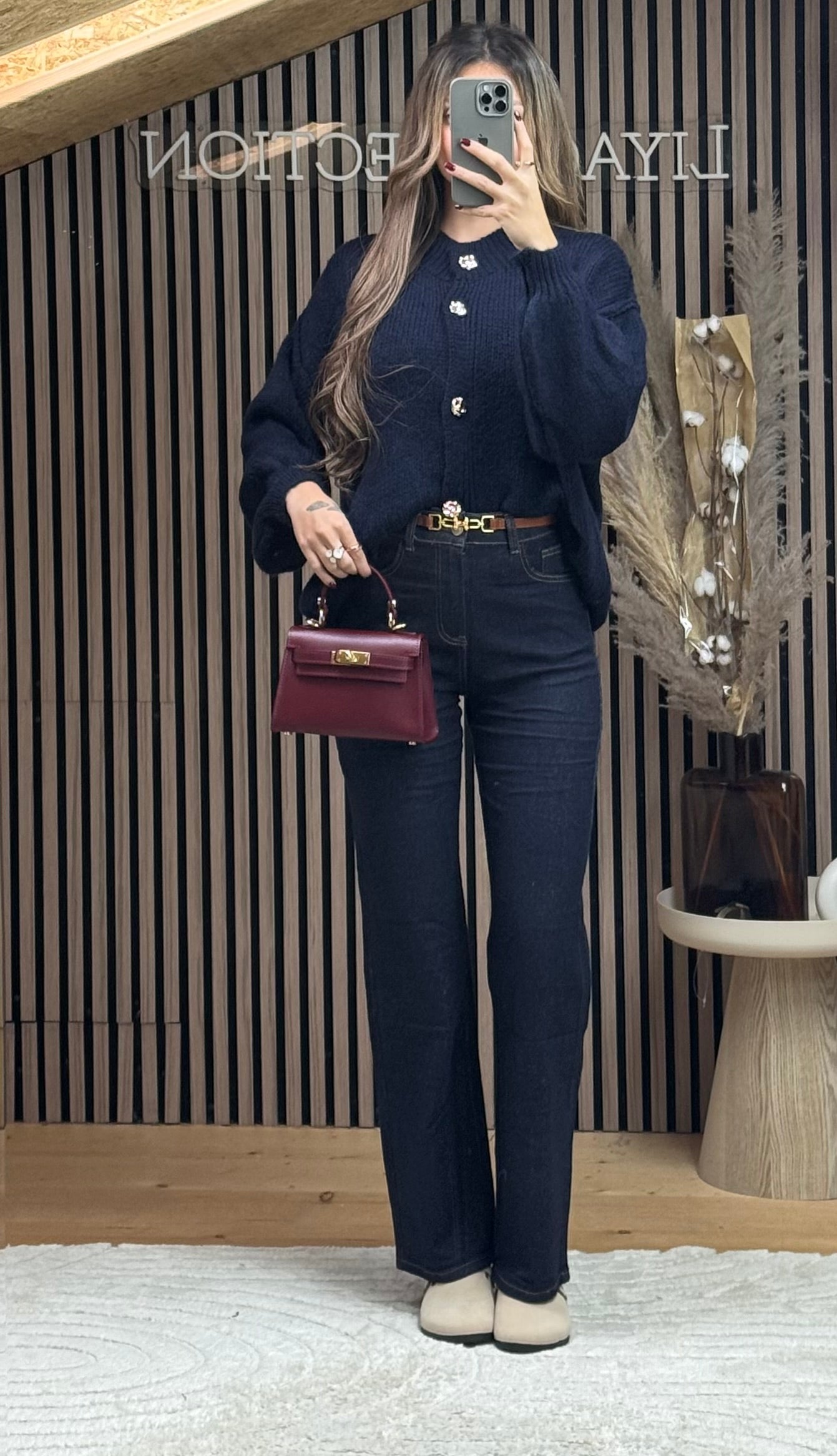 Pantalon Esme  Bleu Foncé