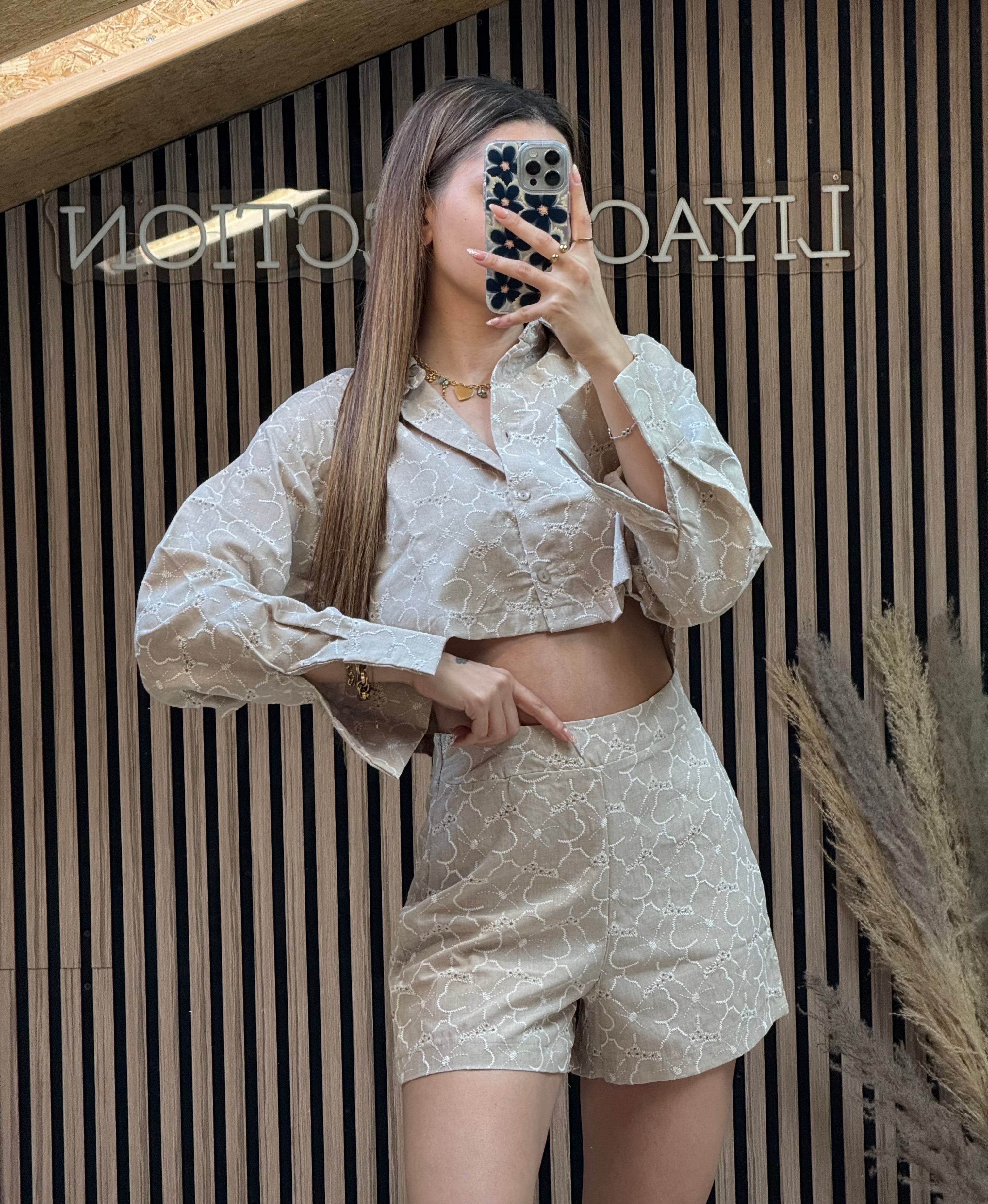 Ensemble Daisy Beige