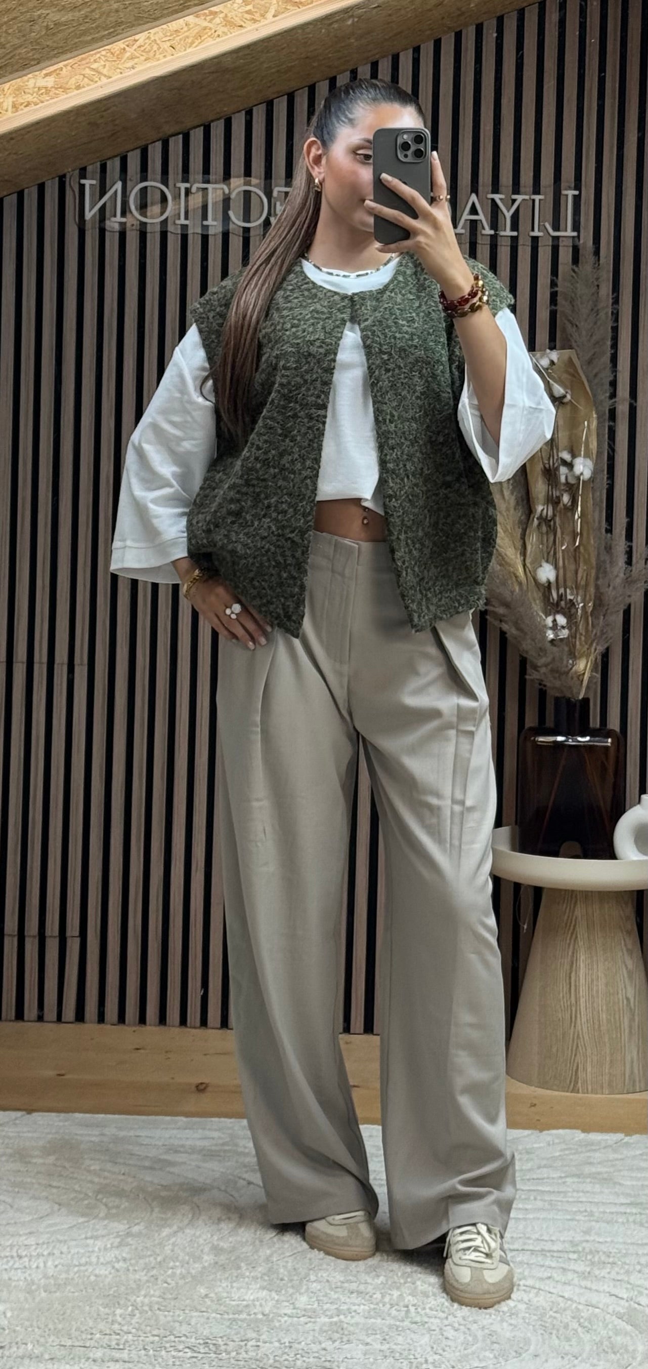 Gilet Wasley Kaki