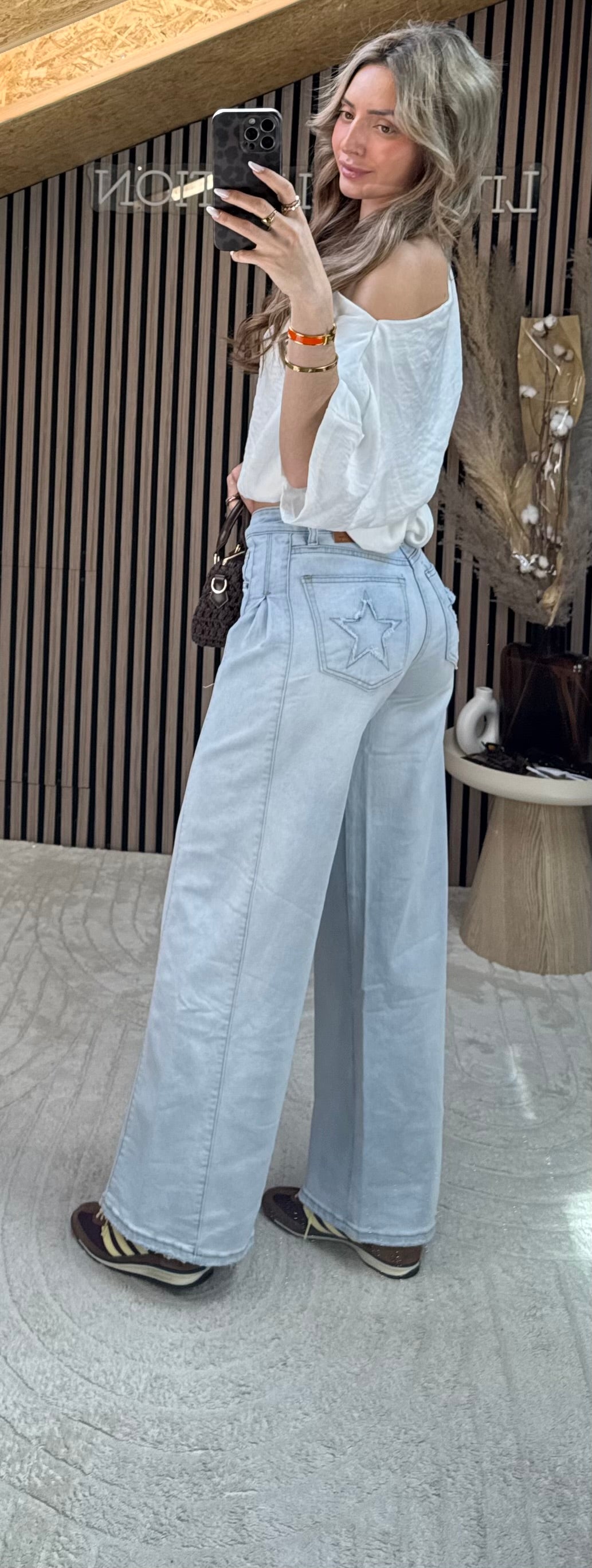 Pantalon taille basse l’étoile