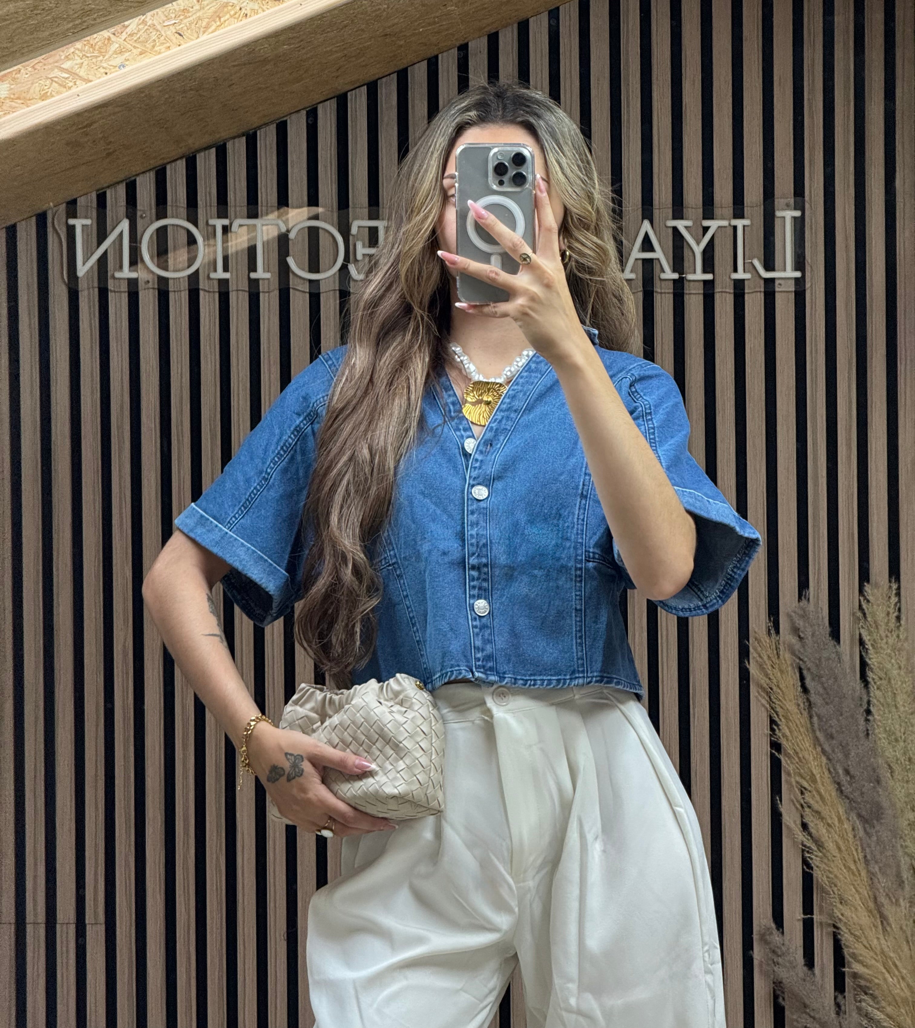 Chemise Alméria Bleu