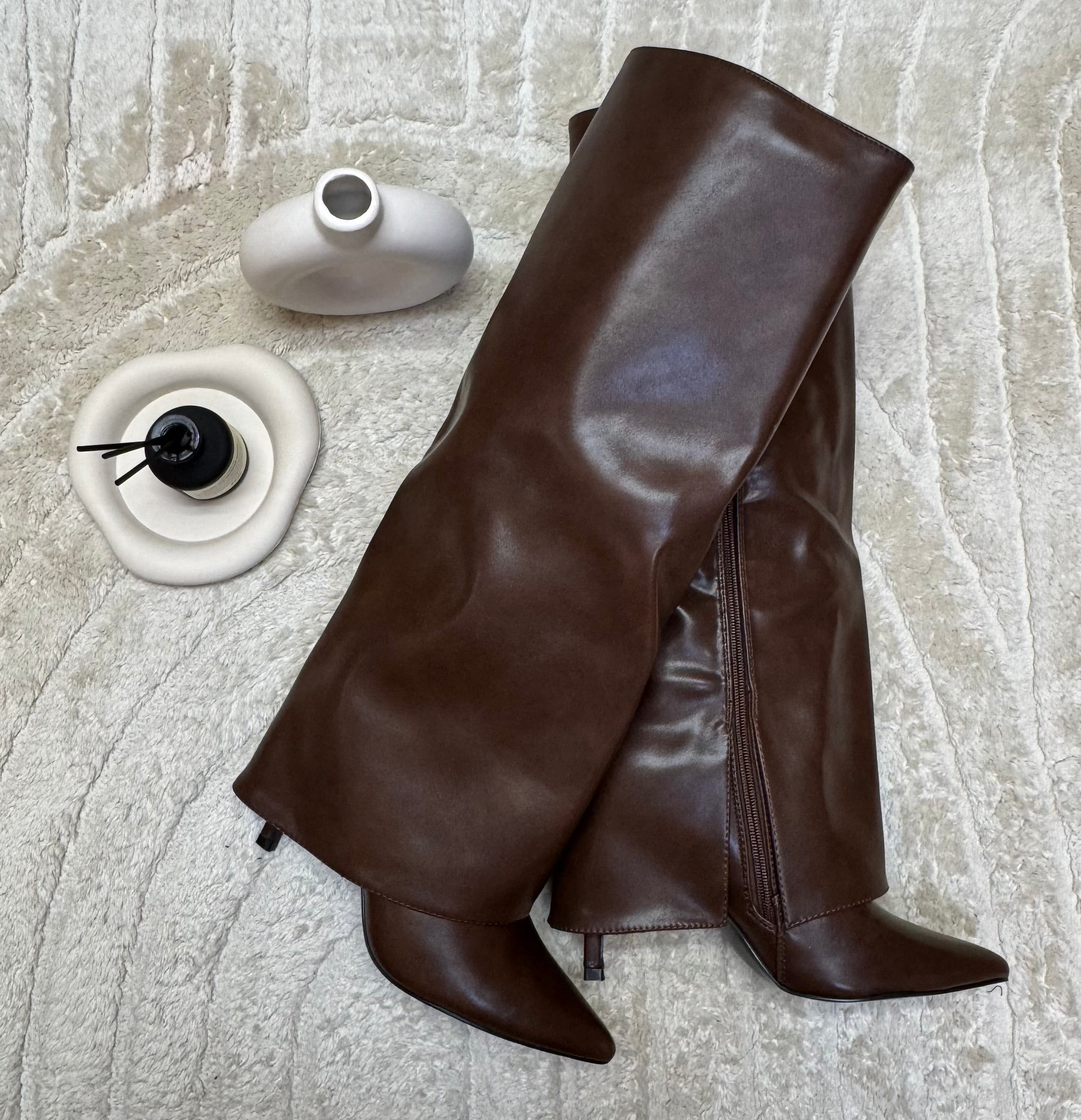 Bottes Tamila Marron