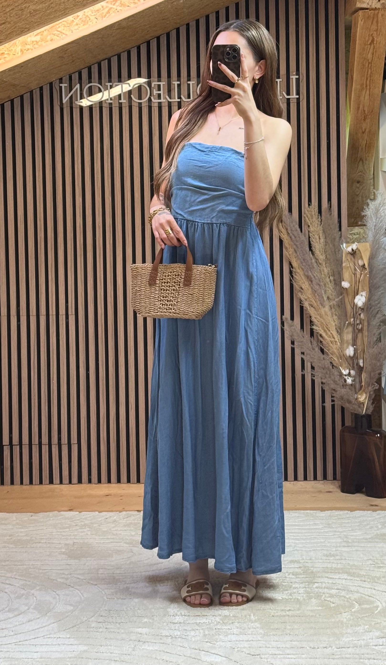 Robe Seline Bleu