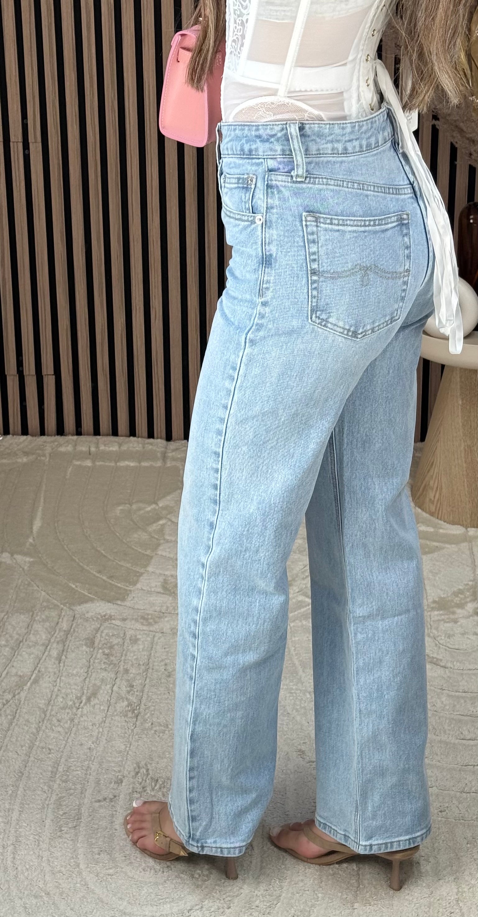 Pantalon inspi Lévis bleu