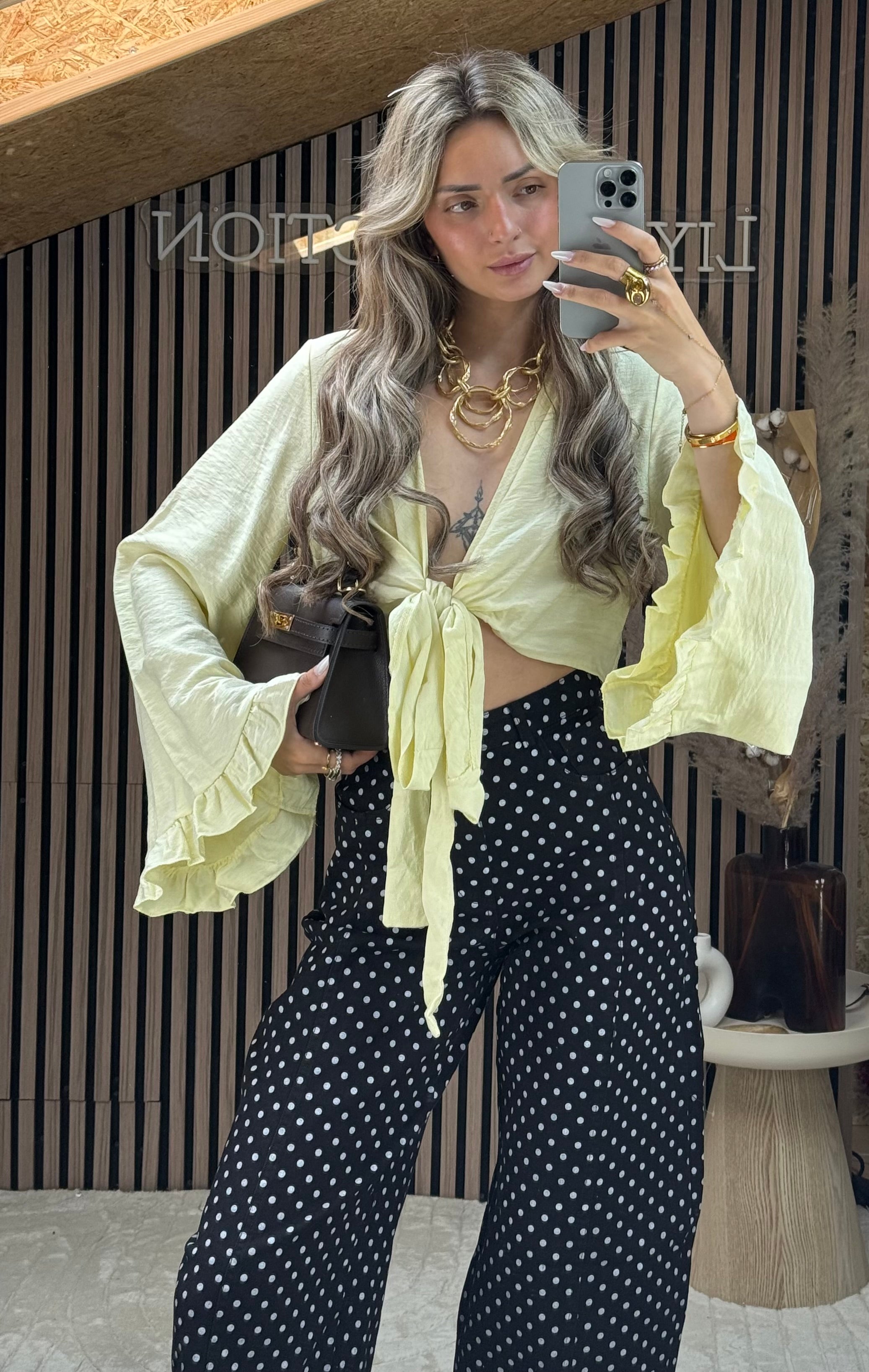Boléro jaune