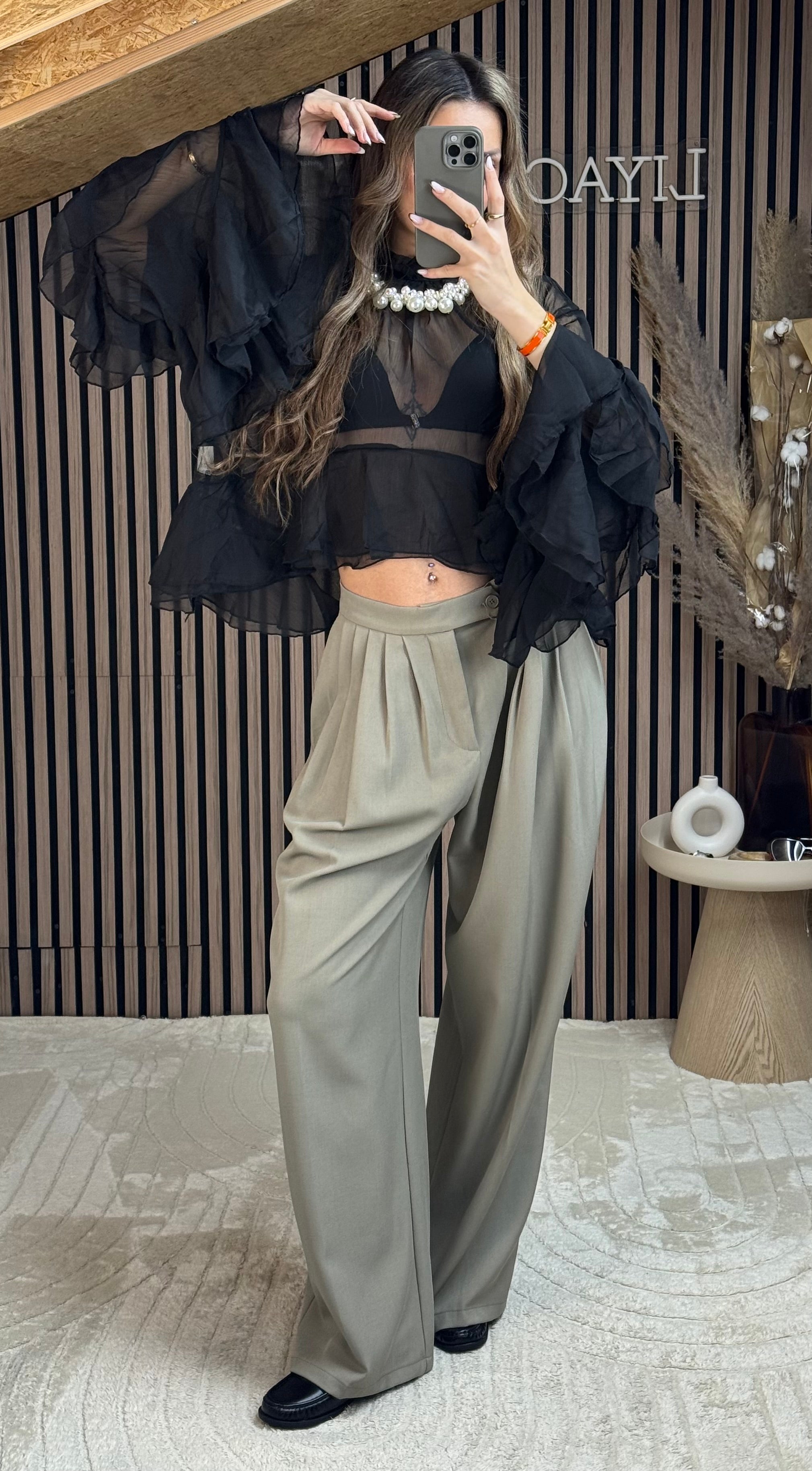 Pantalon Lucee Taupe