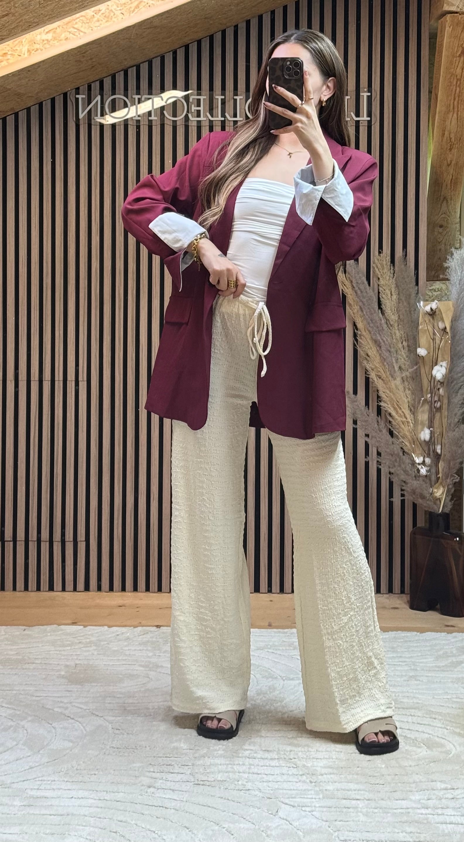 Blazer Kera Bordeaux