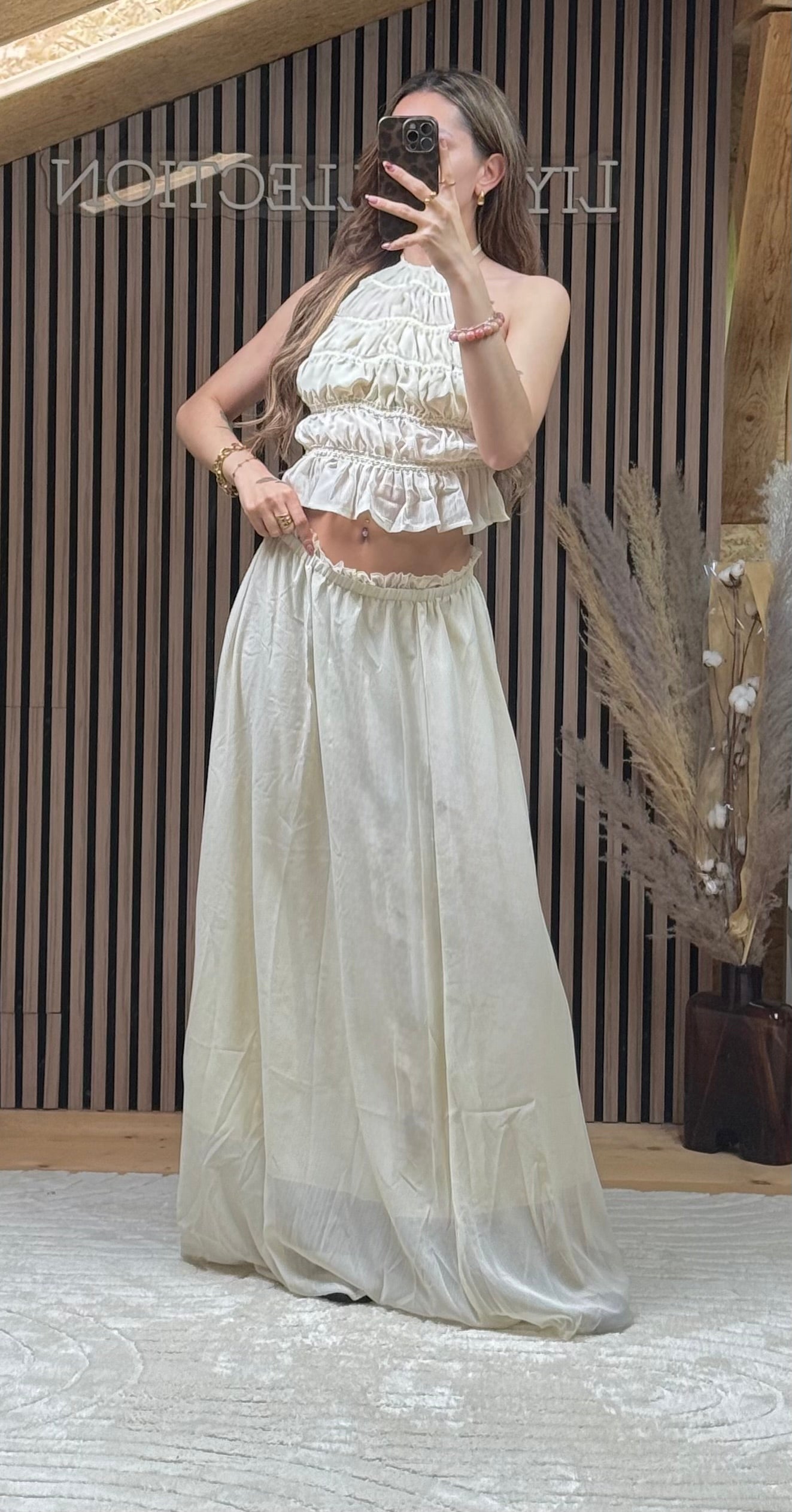 Ensemble Assia Écru