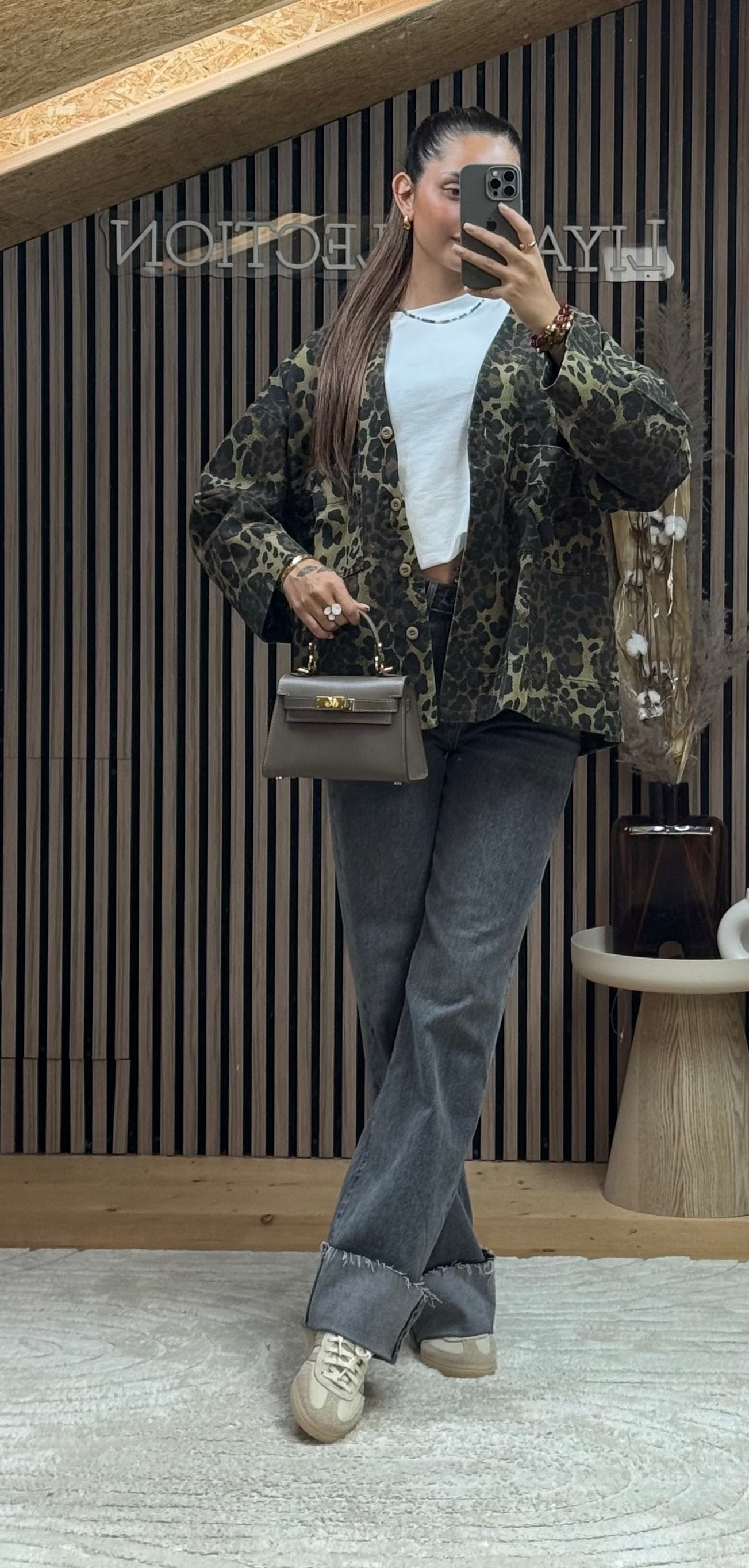 Veste Leonie Léopard