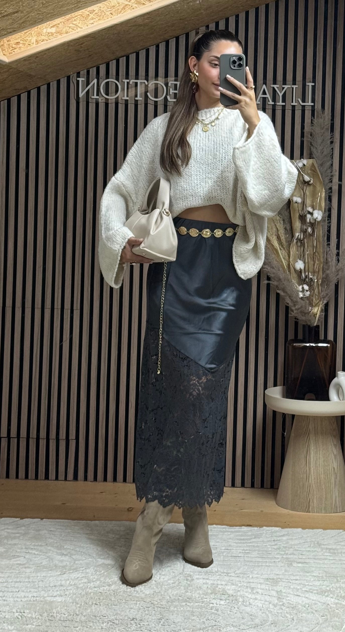 Pull Lénia Écru