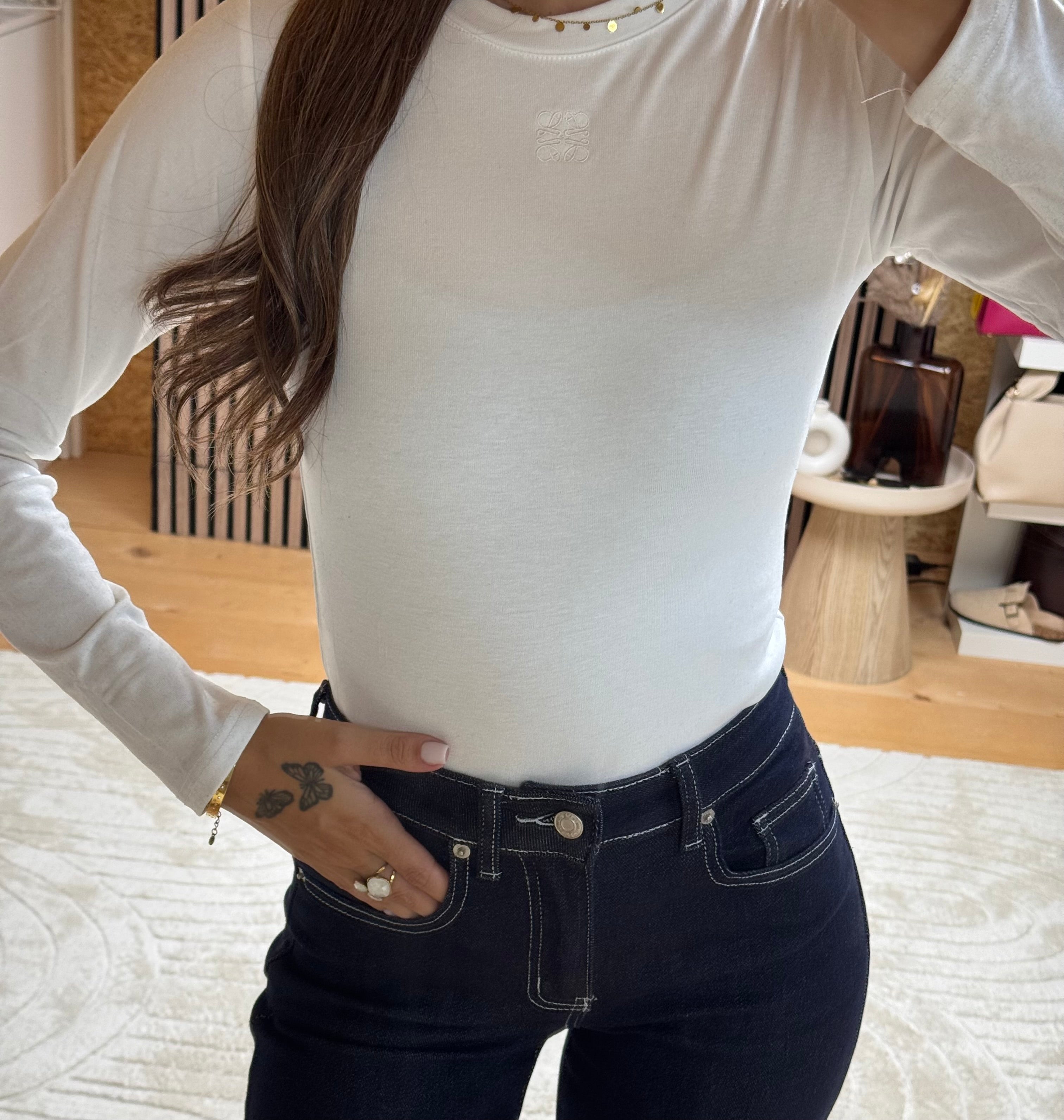 Pull inspi Loewe Blanc