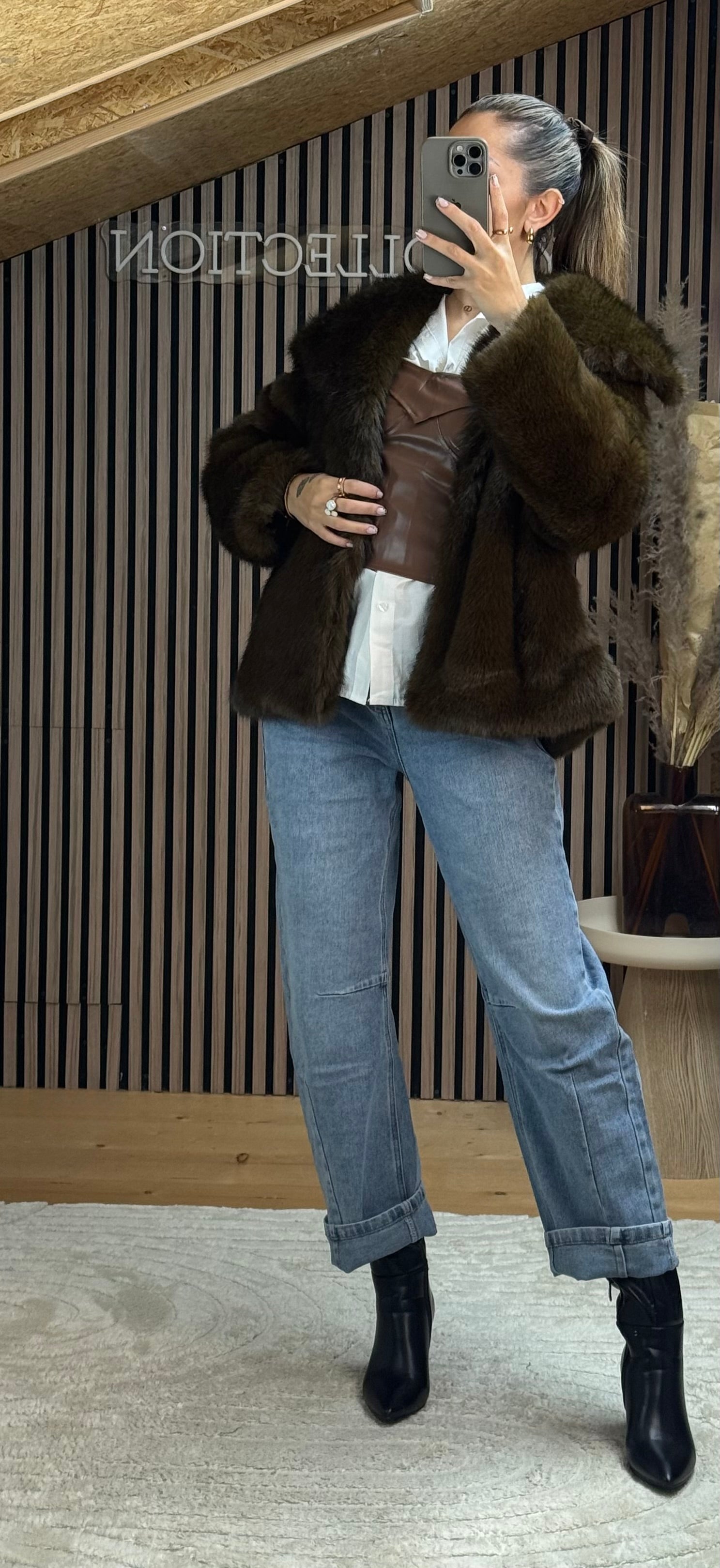 Pantalon Ballon Bleu Clair