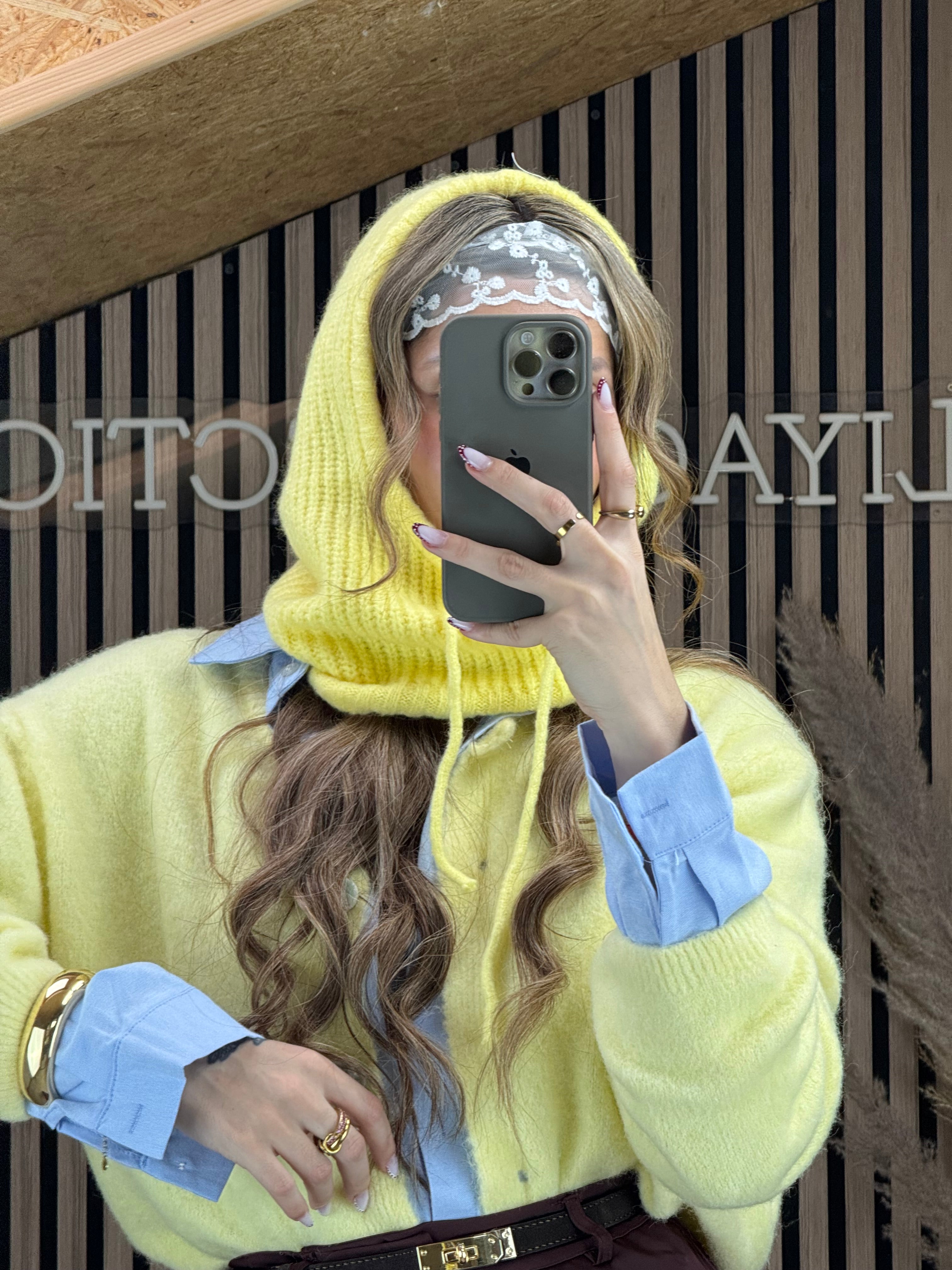 Cagoule Jaune