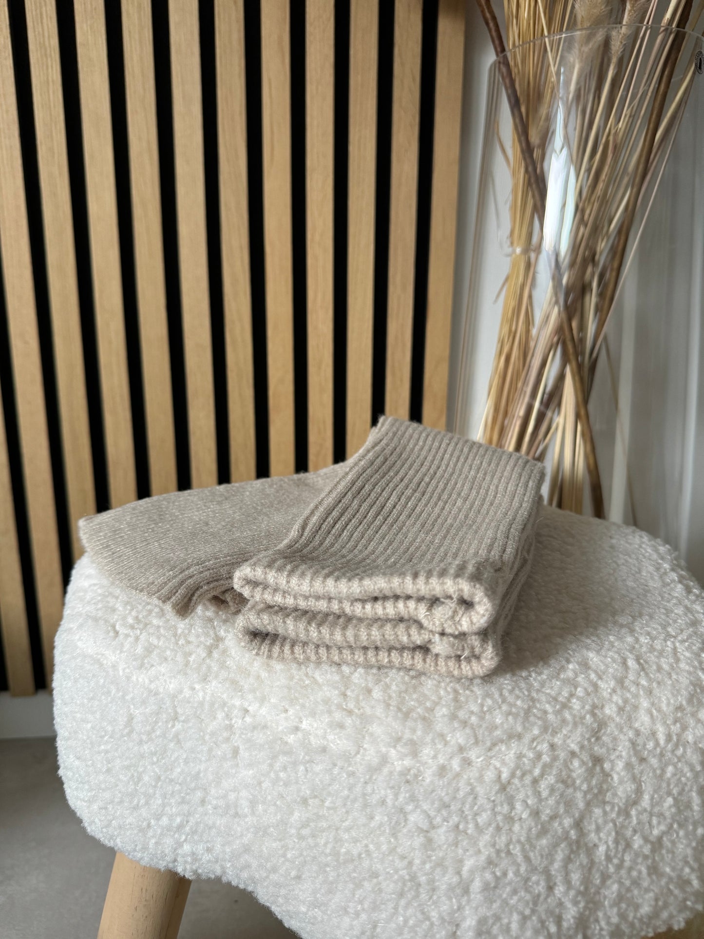 Chaussettes Beige